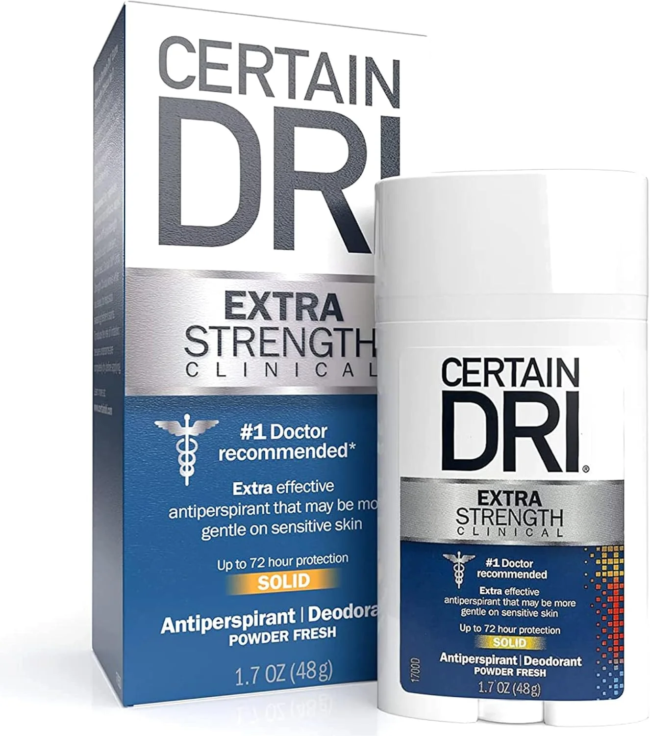 دئودورانت جامد ضد تعریق Certain Dri برای تعریق بیش از حد - 48 گرم