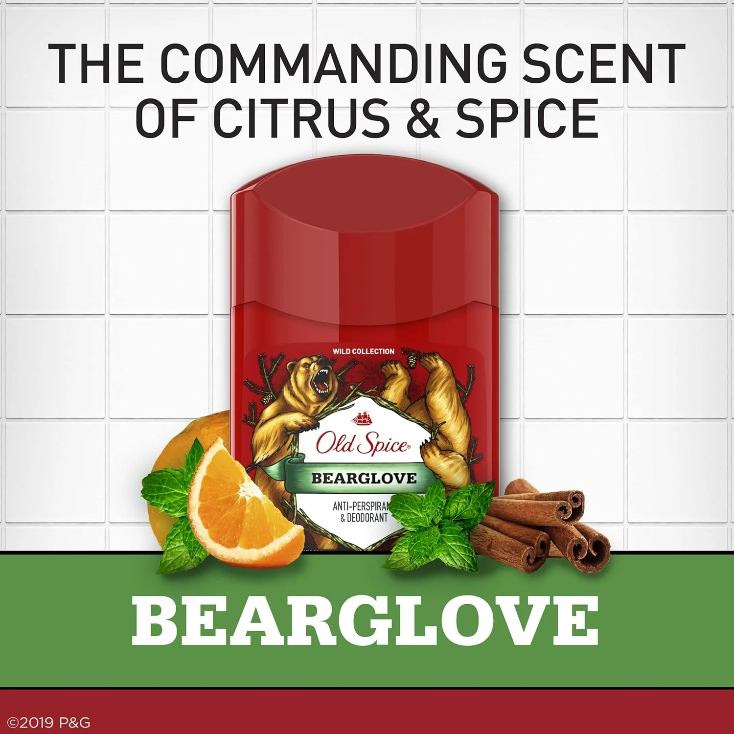 مام ضد تعریق جامد الد اسپایس مدل Bearglove از مجموعه Wild، 85 گرم