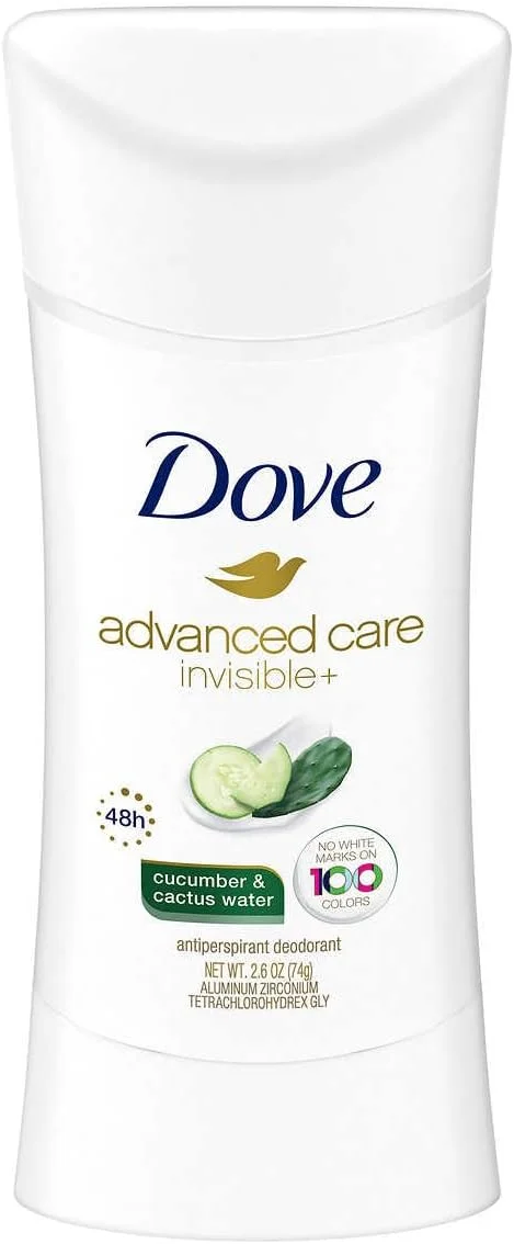استیک ضد تعریق و خوشبو کننده داو Advanced Care Invisible+، خیار و آب کاکتوس، 74 گرم، بسته 4 عددی استیک ضد تعریق و خوشبو کننده داو Advanced Care Invisible+، خیار و آب کاکتوس، 74 گرم، بسته 4 عددی