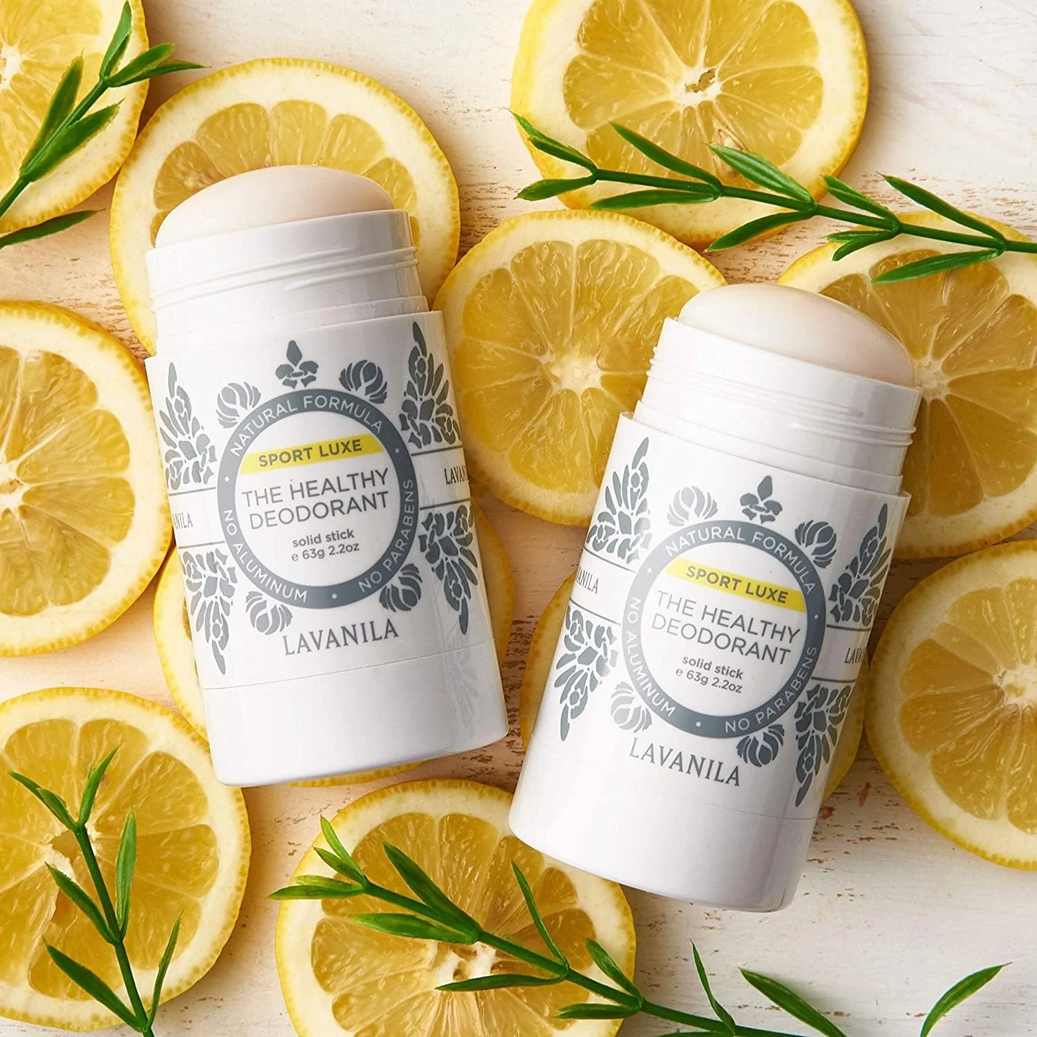 دئودورانت بدون آلومینیوم Lavanila، Sport Luxe + Vanilla Lavender، 2oz هر کدام - دئودورانت سالم برای آقایان و بانوان - استیک جامد، وگان دئودورانت بدون آلومینیوم Lavanila، Sport Luxe + Vanilla Lavender، 2oz هر کدام - دئودورانت سالم برای آقایان و بانوان - استیک جامد، وگان