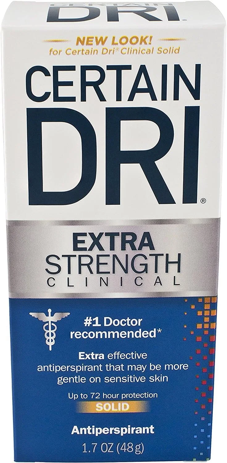 مام ضد تعریق جامد Certain Dri برای تعریق بیش از حد - 48 گرم (بسته 3 عددی)