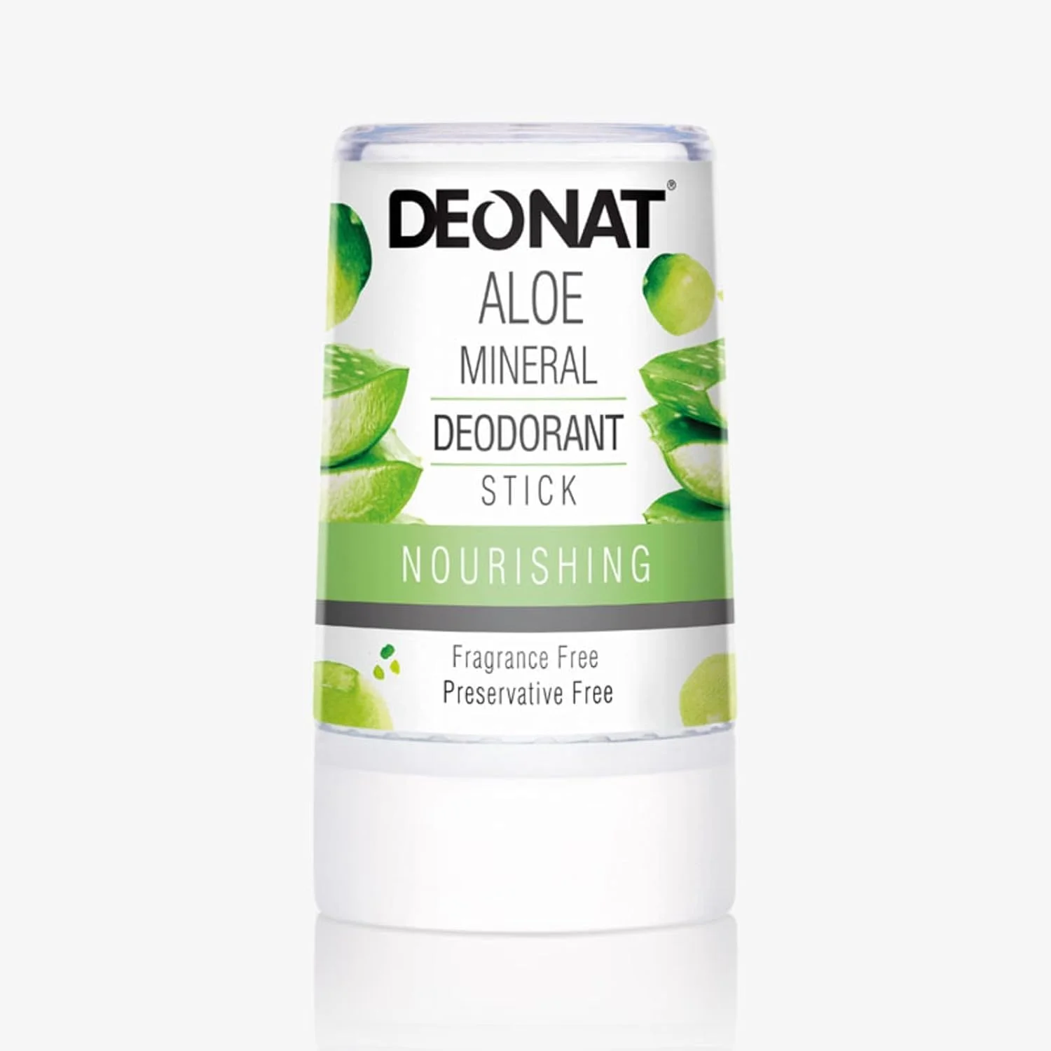 استیک دئودورانت مینرال آلوئه دئونات 80 گرم - بدون عطر - بدون مواد نگهدارنده استیک دئودورانت مینرال آلوئه دئونات 80 گرم - بدون عطر - بدون مواد نگهدارنده