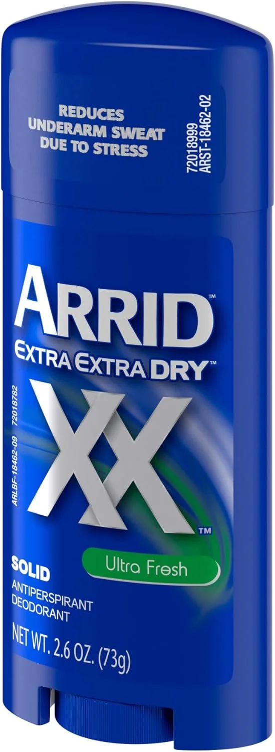 مام ضد تعریق جامد ارید XX مدل Extra Extra Dry، فوق العاده تازه، 73 گرم، (بسته 1 عددی) مام ضد تعریق جامد ارید XX مدل Extra Extra Dry، فوق العاده تازه، 73 گرم، (بسته 1 عددی)