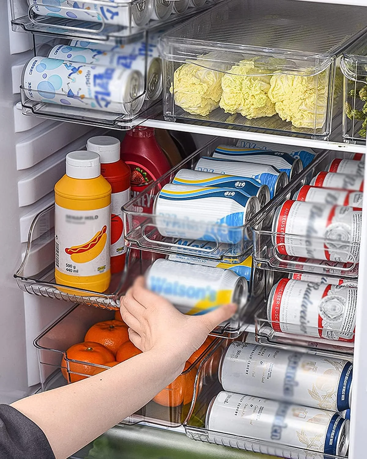 جا قوطی چرخشی برای یخچال، آشپزخانه، کابینت، انبار، روی میز - نظم دهنده برای 10 قوطی نوشابه، آبجو و نوشیدنی های استاندارد 330 میلی لیتری جا قوطی چرخشی برای یخچال، آشپزخانه، کابینت، انبار، روی میز - نظم دهنده برای 10 قوطی نوشابه، آبجو و نوشیدنی های استاندارد 330 میلی لیتری