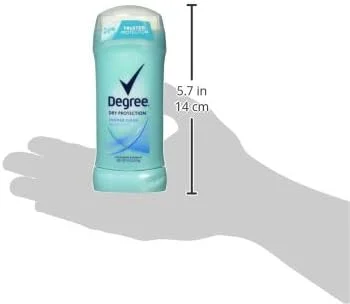 دئودورانت ضد تعریق و خوشبو کننده بدن زنانه Degree مدل Invisible Solid با رایحه Shower Clean، حجم 74 گرم
