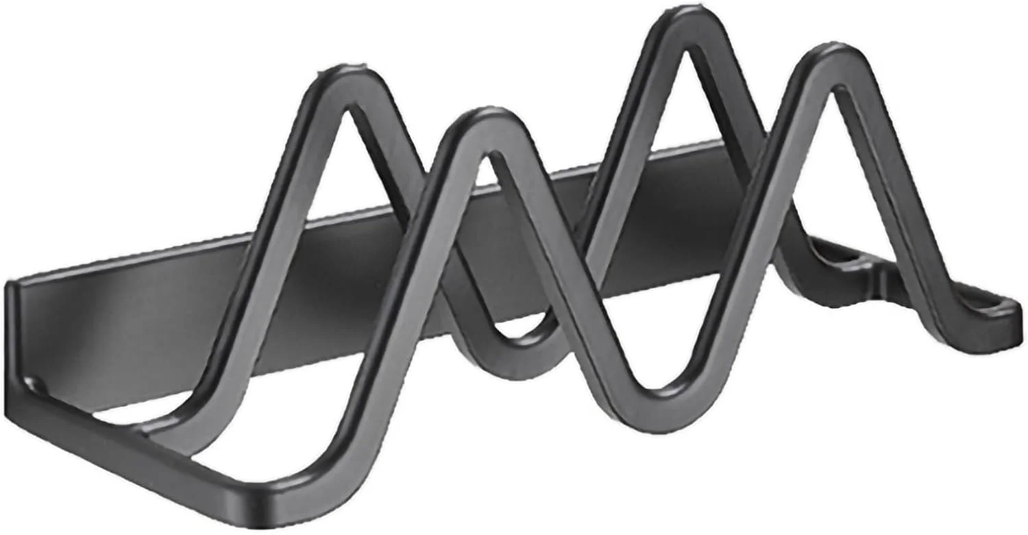 نگهدارنده درب قابلمه سنگین ریان، قفسه ذخیره سازی دیواری، سازمان دهنده ظروف، نصب کابینت، قفسه پارچه آشپزخانه، آویز صرفه جویی در فضای تابه ابزار کوچک