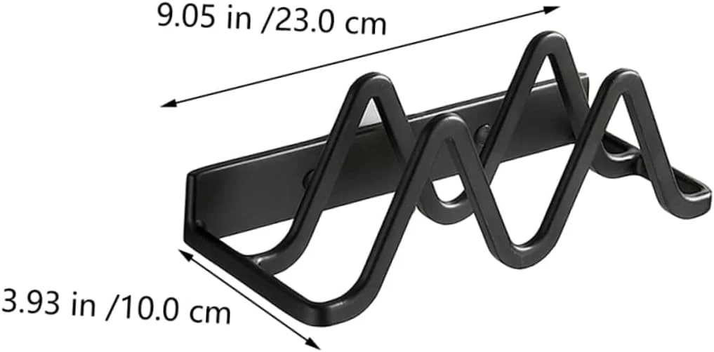 نگهدارنده درب قابلمه سنگین ریان، قفسه ذخیره سازی دیواری، سازمان دهنده ظروف، نصب کابینت، قفسه پارچه آشپزخانه، آویز صرفه جویی در فضای تابه ابزار کوچک