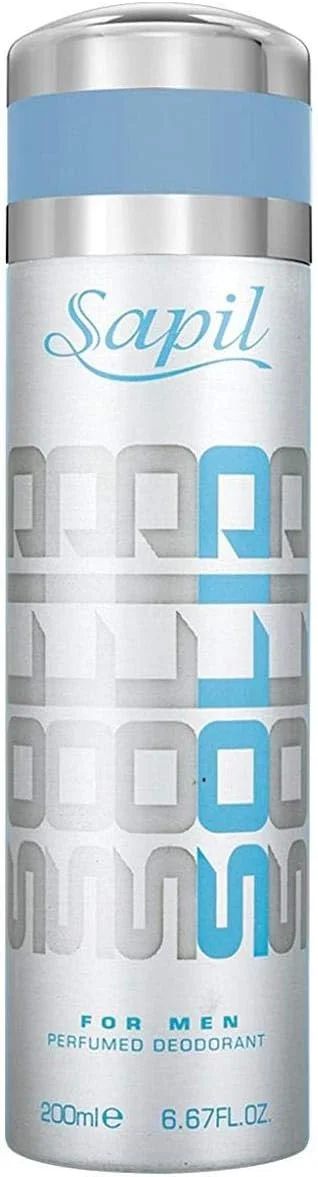 اسپری خوشبو کننده بدن مردانه ساپیل مدل Solid حجم 200 میلی لیتر