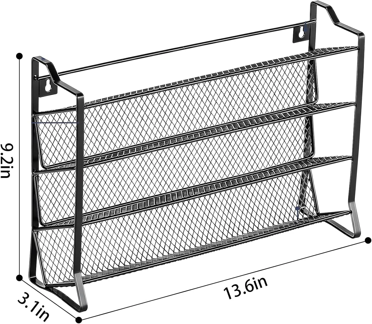 قفسه ادویه اووتمی، قفسه ادویه فولادی 4 طبقه با 28 شیشه ادویه، قفسه ادویه آشپزخانه قابل چیدن با برچسب برای شیشه ادویه 120 میلی لیتری، محل نگهداری ادویه برای کابینت آشپزخانه یا روی میز