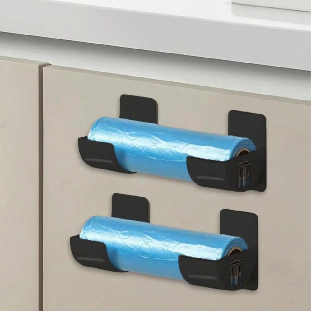 ست ۴ عددی قفسه ذخیره سازی آشپزخانه بدون نیاز به سوراخکاری با قلاب های چسبی، سازمان دهنده صرفه جویی در فضا برای فویل و کیسه ها، راه حل ذخیره سازی دیواری و درب کابینت (مشکی) ست ۴ عددی قفسه ذخیره سازی آشپزخانه بدون نیاز به سوراخکاری با قلاب های چسبی، سازمان دهنده صرفه جویی در فضا برای فویل و کیسه ها، راه حل ذخیره سازی دیواری و درب کابینت (مشکی)