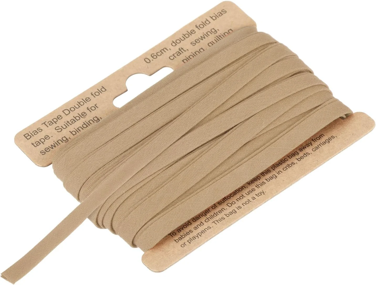 نوار اریب دو لایه 1/4 اینچی سورسیینگ مپ، نوار اریب پلی استر پیوسته فله ای برای خیاطی، درزگیری، لحاف دوزی، لبه دوزی، اتصال صنایع دستی (خاکی 10 یارد) نوار اریب دو لایه 1/4 اینچی سورسیینگ مپ، نوار اریب پلی استر پیوسته فله ای برای خیاطی، درزگیری، لحاف دوزی، لبه دوزی، اتصال صنایع دستی (خاکی 10 یارد)