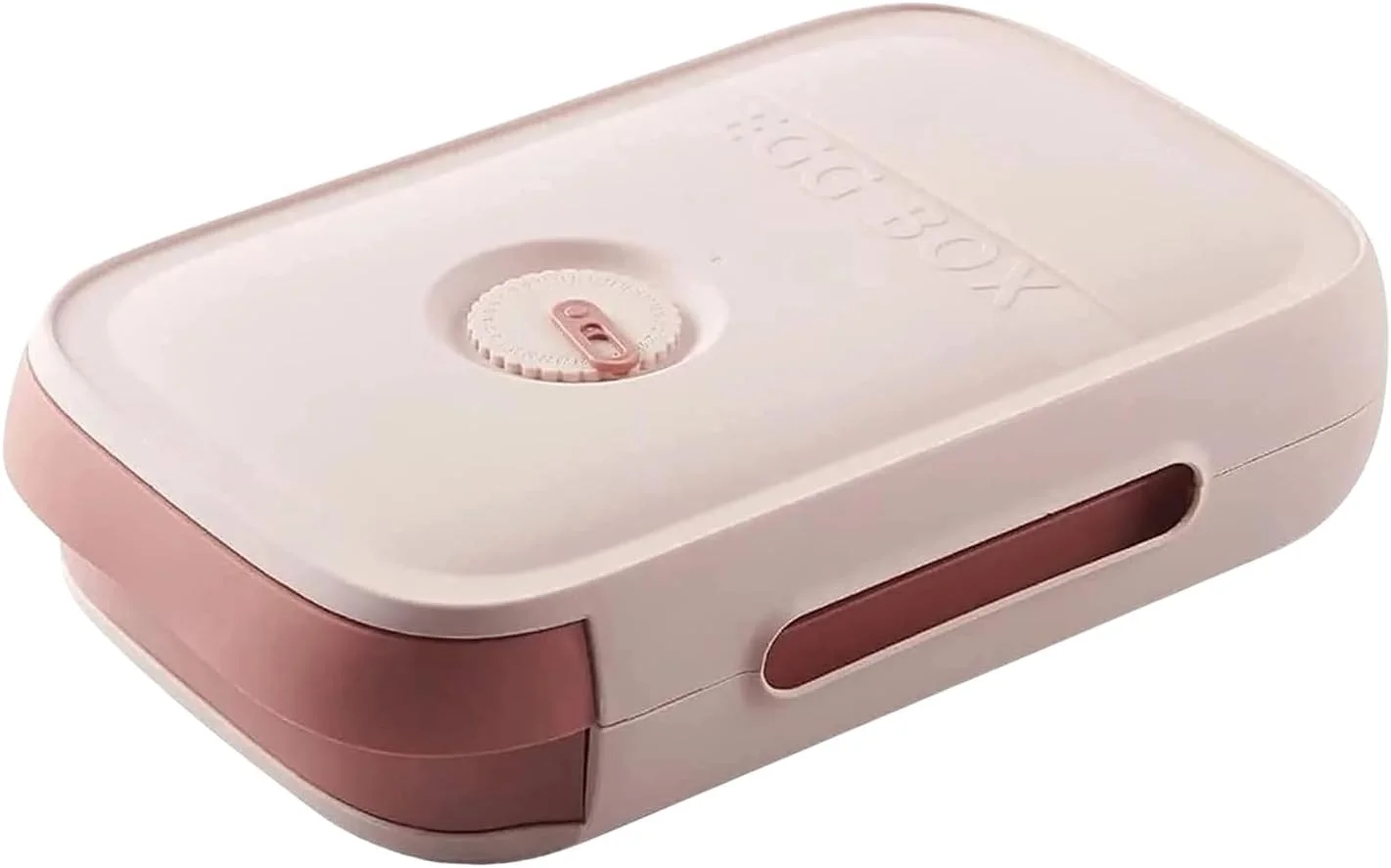 نظم دهنده تخم مرغ مدرن آشپزخانه از Shopping Vibes: نظم دهنده تازه و سالم برای خانواده ها، علاقه مندان به آشپزی و خانه های دوستدار محیط زیست - هدیه ای ایده آل برای زندگی منظم! (صورتی)