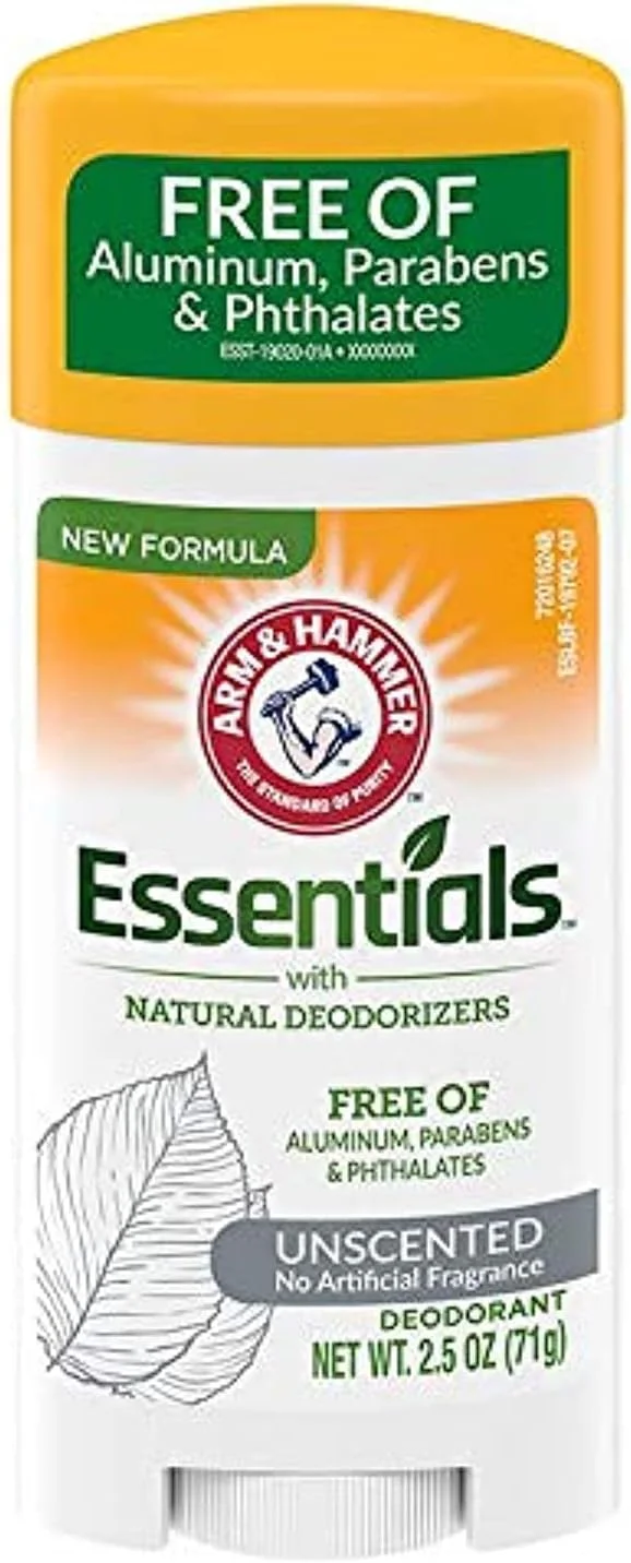 دئودورانت جامد بدون رایحه آرم اند همر Essentials، 70 گرم (بسته 3 عددی)