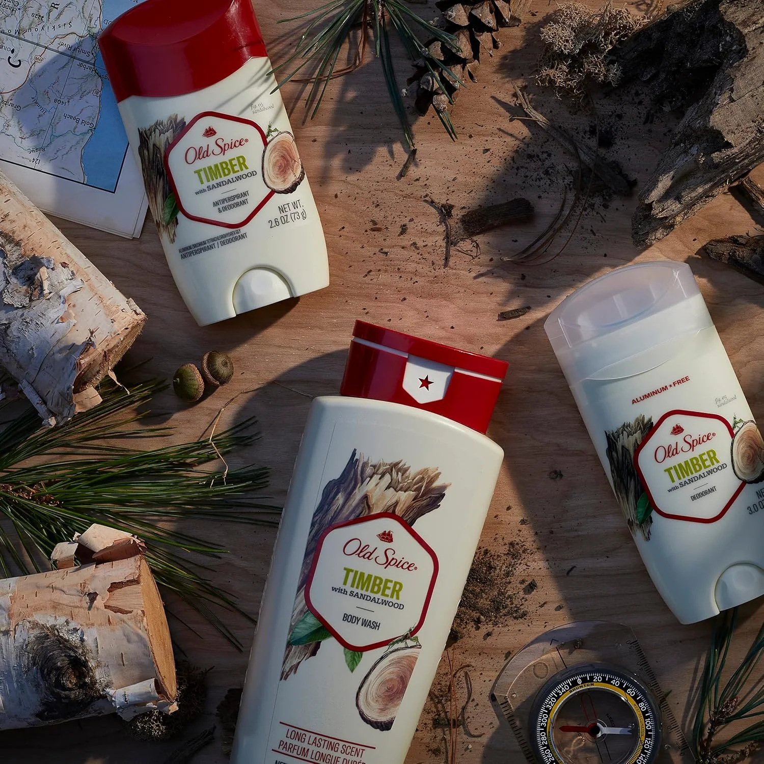 دئودورانت جامد نامرئی مردانه Old Spice Fresher Collection، Timber، 3 اونس دئودورانت جامد نامرئی مردانه Old Spice Fresher Collection، Timber، 3 اونس