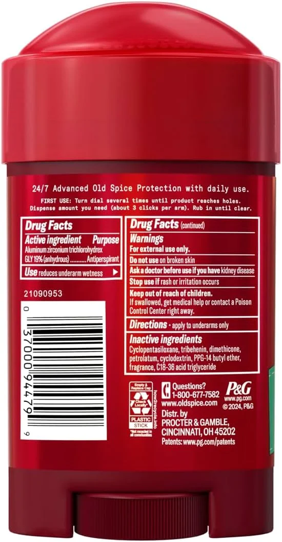 مام ضد تعریق الد اسپایس، Pure Sport Plus، 2.6 اونس (بسته 6 عددی) مام ضد تعریق الد اسپایس، Pure Sport Plus، 2.6 اونس (بسته 6 عددی)
