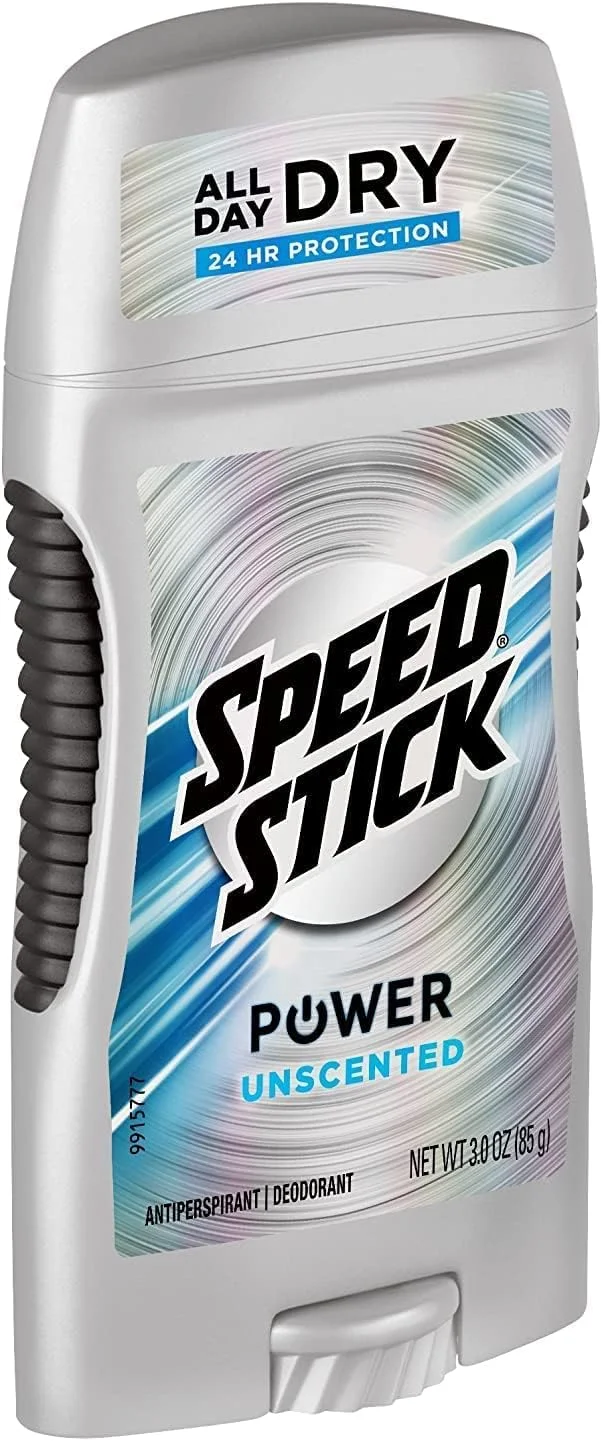 استیک ضد تعریق و خوشبو کننده پاور Speed Stick by Mennen، بدون رایحه، 85 گرم استیک ضد تعریق و خوشبو کننده پاور Speed Stick by Mennen، بدون رایحه، 85 گرم
