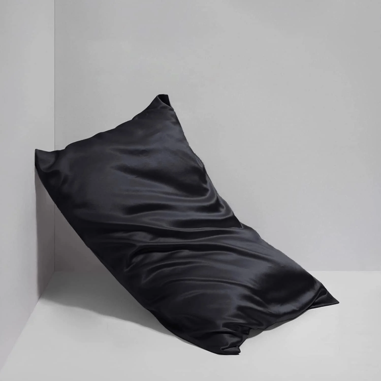 2 عدد روبالشتی - روبالشتی ابریشم خالص توت برای پوست و مو 48X74 سانتی متر، خنک کننده نرم و لطیف، روکش بالش تنفسی برای خواب، مشکی 2 عدد روبالشتی - روبالشتی ابریشم خالص توت برای پوست و مو 48X74 سانتی متر، خنک کننده نرم و لطیف، روکش بالش تنفسی برای خواب، مشکی