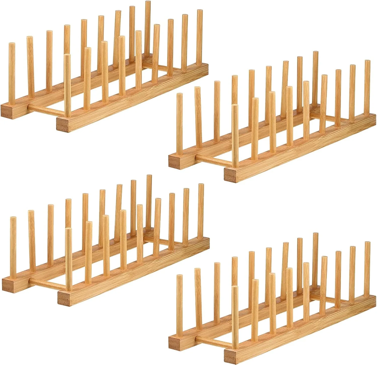 جای خشک کن ظروف بامبو Lawei، بسته 4 عددی، جای بشقاب، نگهدارنده درب قابلمه، قفسه سازمان دهنده ظروف برای بشقاب ها، فنجان ها، کاسه ها، ظرف ها، تخته برش، آبچکان، سازمان دهنده کابینت آشپزخانه جای خشک کن ظروف بامبو Lawei، بسته 4 عددی، جای بشقاب، نگهدارنده درب قابلمه، قفسه سازمان دهنده ظروف برای بشقاب ها، فنجان ها، کاسه ها، ظرف ها، تخته برش، آبچکان، سازمان دهنده کابینت آشپزخانه