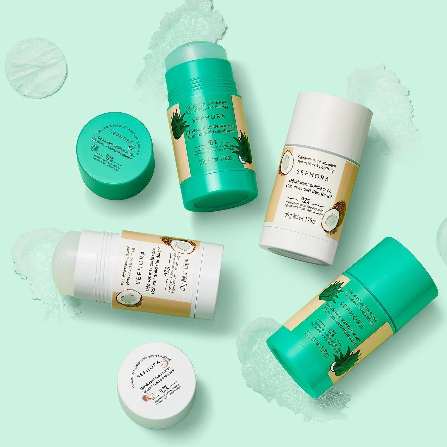 دئودورانت جامد نارگیل سفورا - طراوت بخش و تسکین دهنده 50 گرم دئودورانت جامد نارگیل سفورا - طراوت بخش و تسکین دهنده 50 گرم