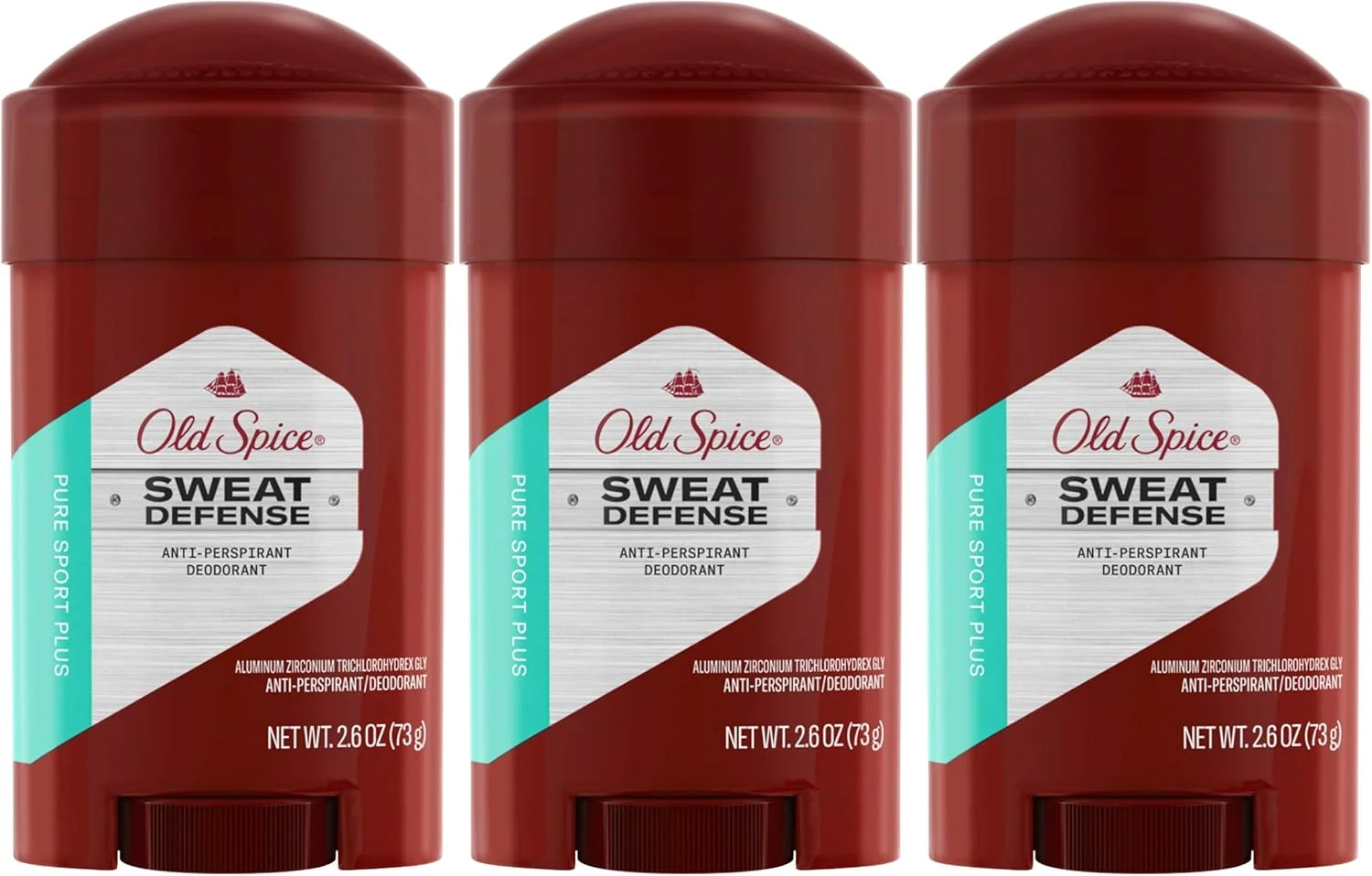 ضد تعریق الد اسپایس مدل Pure Sport+ با حجم 76 میلی لیتر (بسته 3 عددی)