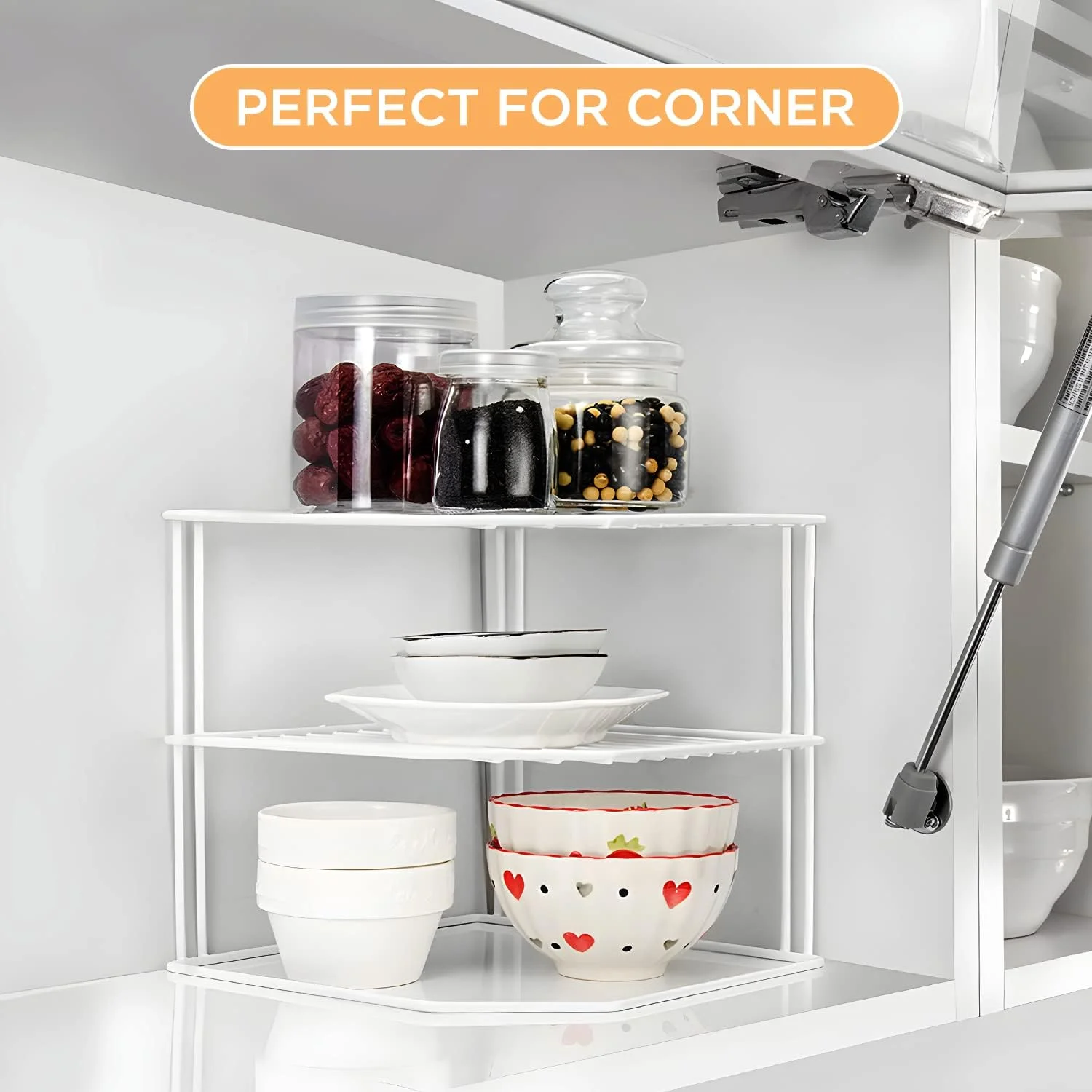 قفسه نظم دهنده 3 طبقه خیرا - نظم دهنده کابینت آشپزخانه - قفسه نظم دهنده آشپزخانه - قفسه گوشه آشپزخانه - نظم دهنده روی کابینت - نظم دهنده بشقاب و ظروف - لوازم نگهداری خانه قفسه نظم دهنده 3 طبقه خیرا - نظم دهنده کابینت آشپزخانه - قفسه نظم دهنده آشپزخانه - قفسه گوشه آشپزخانه - نظم دهنده روی کابینت - نظم دهنده بشقاب و ظروف - لوازم نگهداری خانه