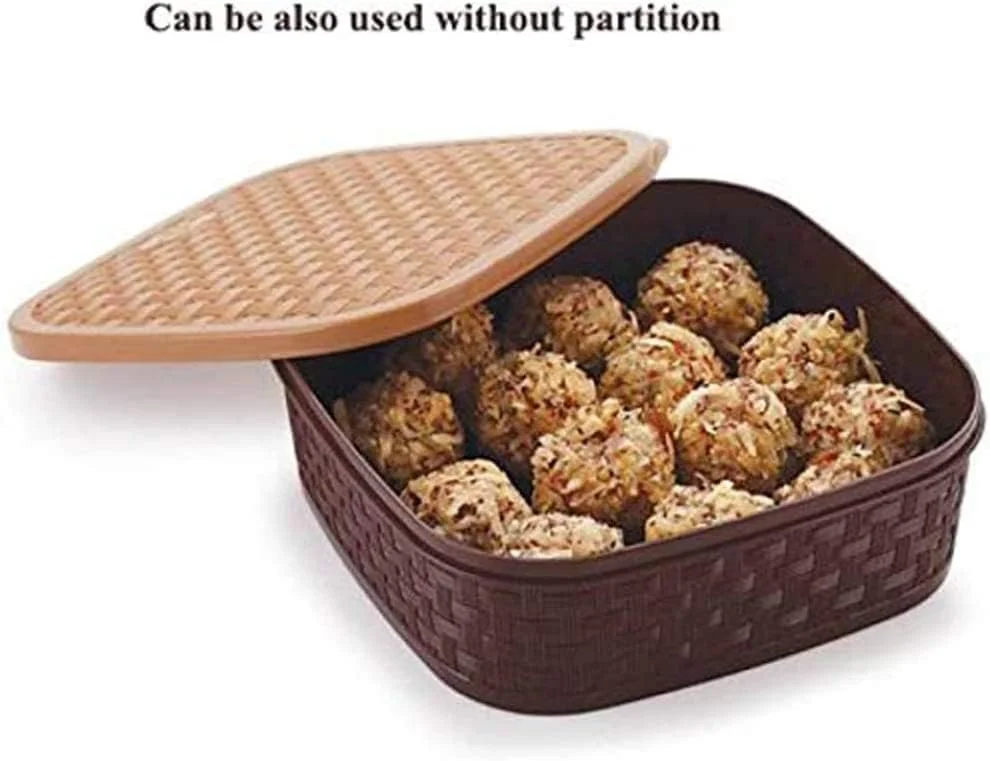 جعبه ادویه NOG برای آشپزخانه، پلاستیکی، مربعی، 7 قسمتی، چند منظوره، جعبه رنگولی ادویه، ست جعبه ادویه، جا ادویه ای و سازمان دهنده ادویه و چاشنی - قهوه ای (جعبه ادویه پلاستیکی - 7 در 1) جعبه ادویه NOG برای آشپزخانه، پلاستیکی، مربعی، 7 قسمتی، چند منظوره، جعبه رنگولی ادویه، ست جعبه ادویه، جا ادویه ای و سازمان دهنده ادویه و چاشنی - قهوه ای (جعبه ادویه پلاستیکی - 7 در 1)