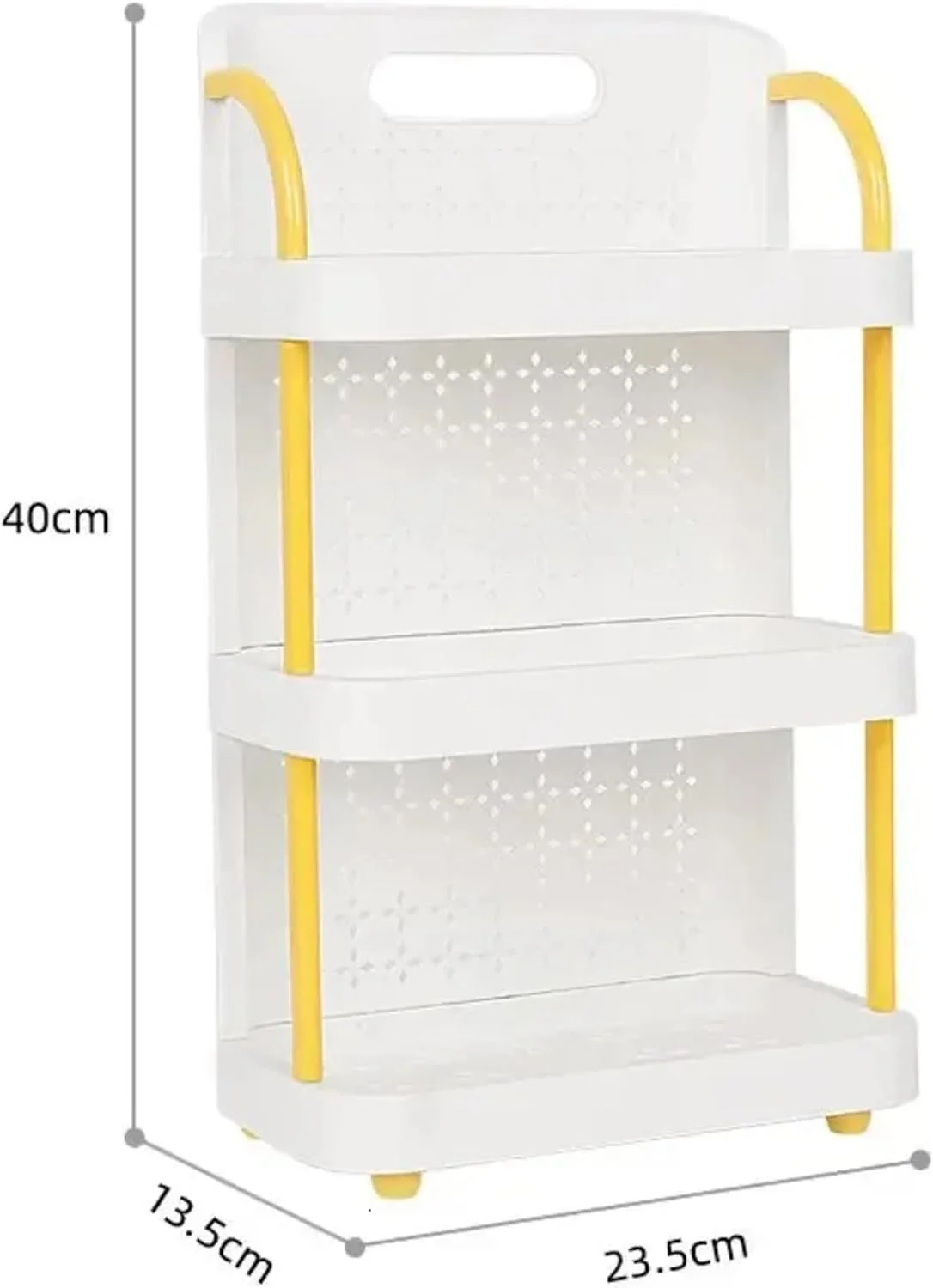 قفسه نظم دهنده آشپزخانه 3 طبقه برای نگهداری ادویه جات، نوشیدنی ها و چاشنی ها، دارای جا لیوانی پلاستیکی با سینی - صرفه جویی در فضا قفسه نظم دهنده آشپزخانه 3 طبقه برای نگهداری ادویه جات، نوشیدنی ها و چاشنی ها، دارای جا لیوانی پلاستیکی با سینی - صرفه جویی در فضا