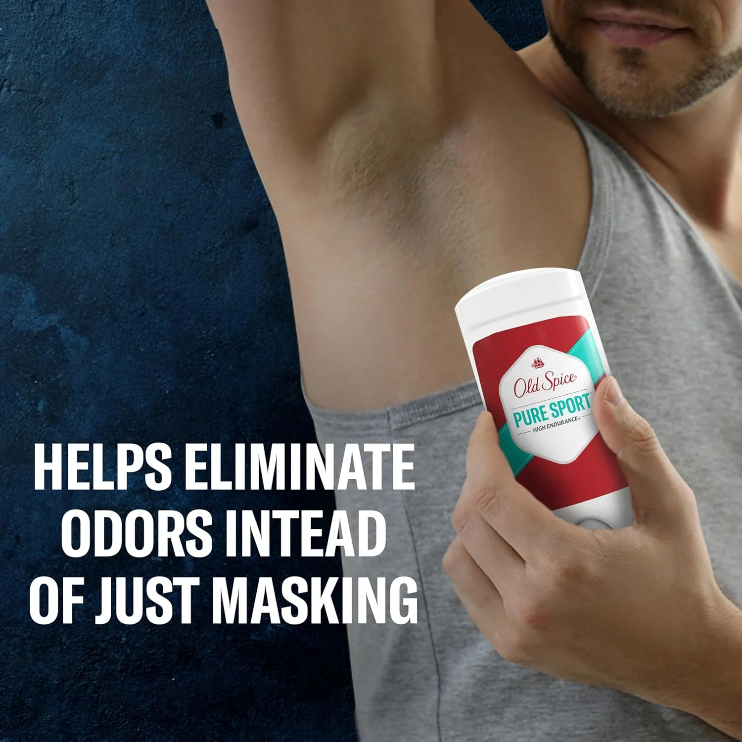 ضد تعریق و دئودورانت مردانه اولد اسپایس، استقامت بالا، Pure Sport Invisible Solid، رایحه لیمو ترش، 85 گرم (بسته 2 عددی)