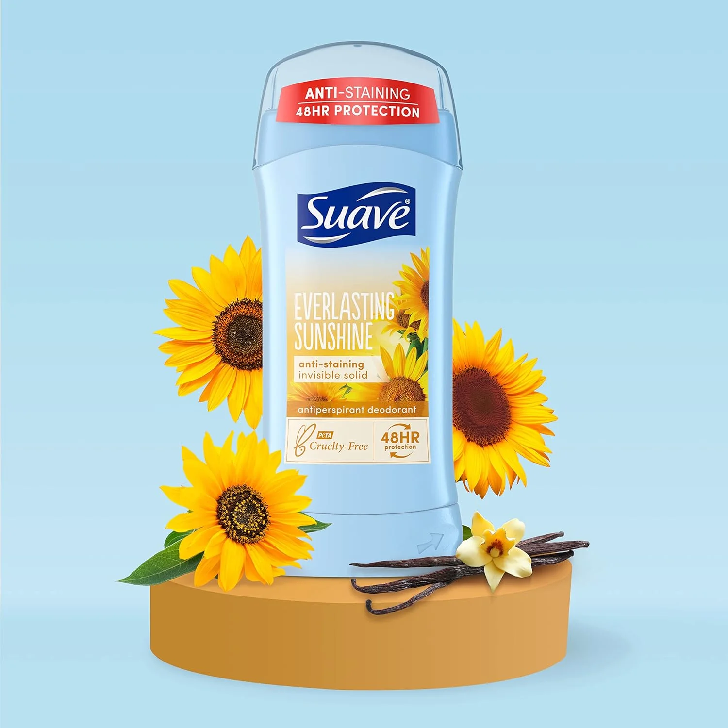 مام ضد تعریق و خوشبو کننده بدن زنانه Suave مدل Invisible Solid با رایحه Everlasting Sunshine - حجم 74 گرم مام ضد تعریق و خوشبو کننده بدن زنانه Suave مدل Invisible Solid با رایحه Everlasting Sunshine - حجم 74 گرم