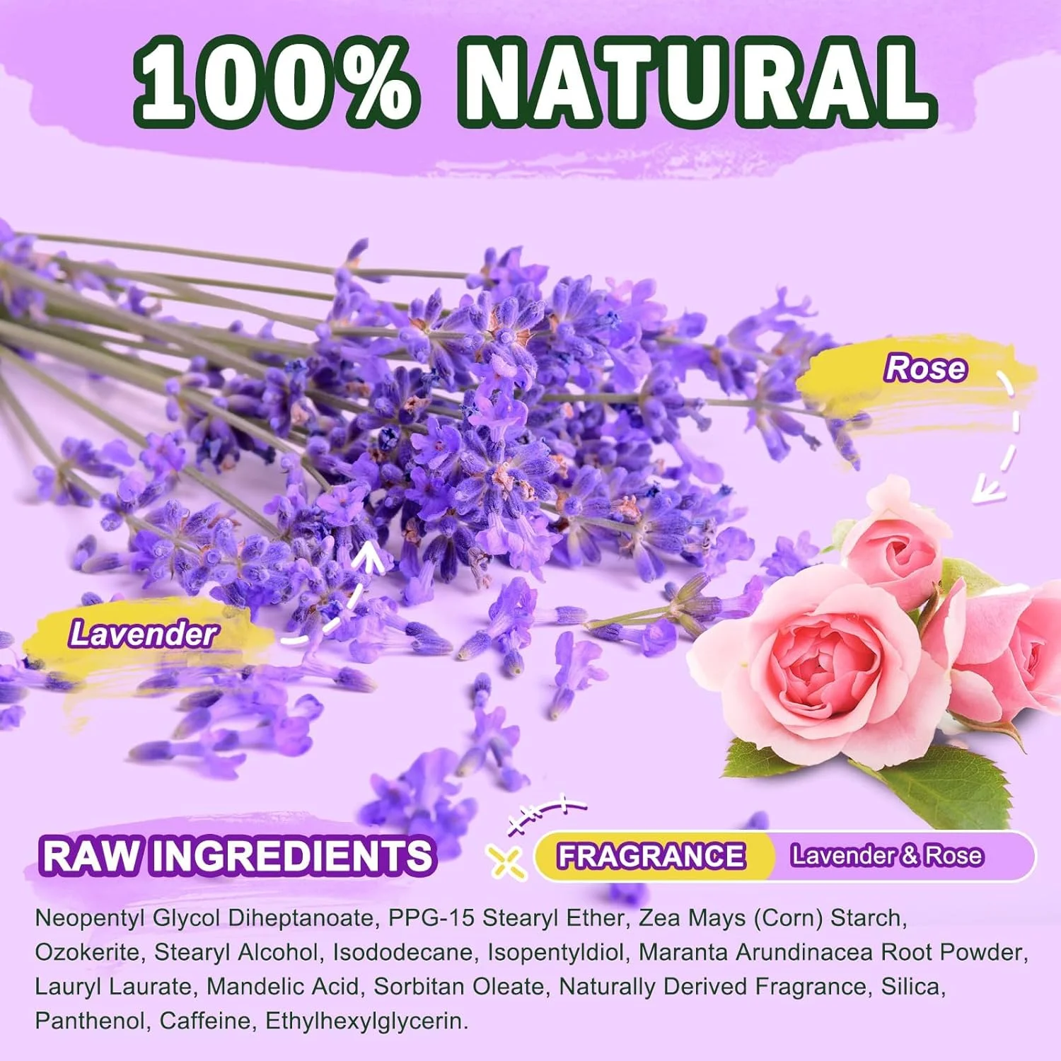 Azonee Body Deodorant Stick, Smooth Solid Stick, 72 Hour Odor Protection, Aluminum-Free, Baking Soda Free & Skin Safe, Long - Lasting Fragrance, Natural Deodorant for Women and Men (Lavender & Rose) Azonee Body Deodorant Stick, Smooth Solid Stick, 72 Hour Odor Protection, Aluminum-Free, Baking Soda Free & Skin Safe, Long - Lasting Fragrance, Natural Deodorant for Women and Men (Lavender & Rose)
