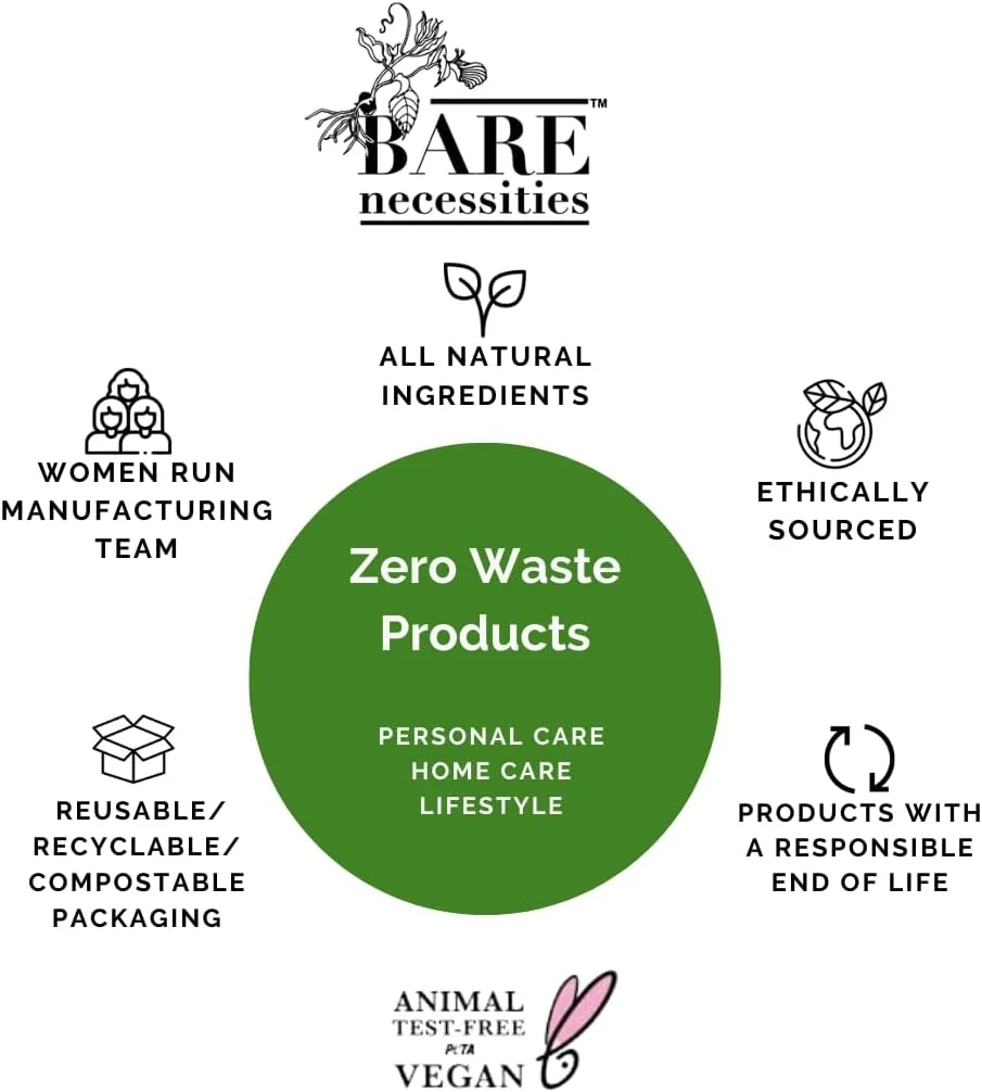 دئودورانت جامد Bare Necessities Rock n Roll با رایحه مرکبات | جلوگیری از بوی بدن و مرطوب کننده پوست | بدون آلومینیوم، الکل و پارابن | عطر جامد زیر بغل با طراوت برای پوست حساس، مناسب برای خانم ها و آقایان - 15 گرم دئودورانت جامد Bare Necessities Rock n Roll با رایحه مرکبات | جلوگیری از بوی بدن و مرطوب کننده پوست | بدون آلومینیوم، الکل و پارابن | عطر جامد زیر بغل با طراوت برای پوست حساس، مناسب برای خانم ها و آقایان - 15 گرم