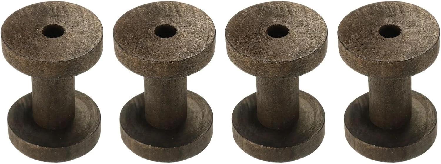 دوک نخ ریسی سورسینگ مپ مدل Wooden Bobbins بسته 4 عددی