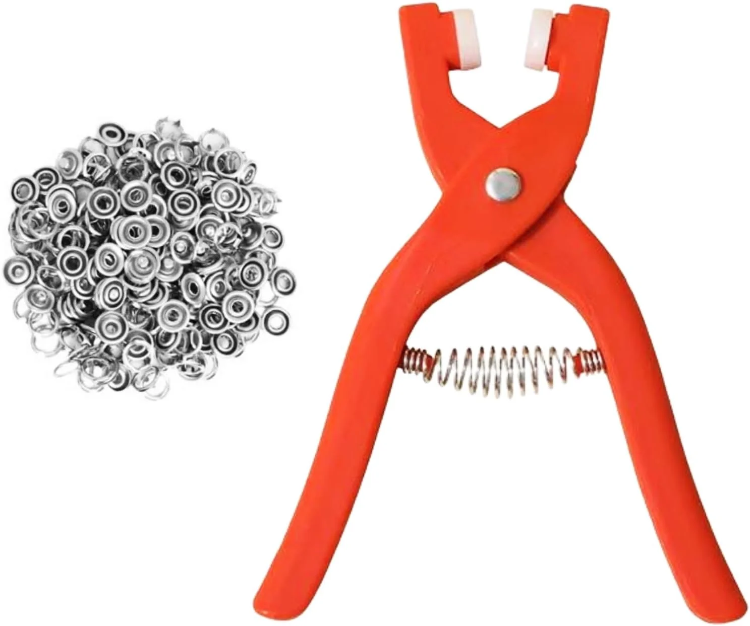 دکمه های فشاری فلزی، کیت بست های فشاری، 50 ست، مجموعه ابزار انبردست نصب، دکمه های فشاری پارچه ای 9.5 میلی متری بدون نیاز به دوخت، برای صنایع دستی DIY، کلاه، چرم دوزی، لباس دکمه های فشاری فلزی، کیت بست های فشاری، 50 ست، مجموعه ابزار انبردست نصب، دکمه های فشاری پارچه ای 9.5 میلی متری بدون نیاز به دوخت، برای صنایع دستی DIY، کلاه، چرم دوزی، لباس