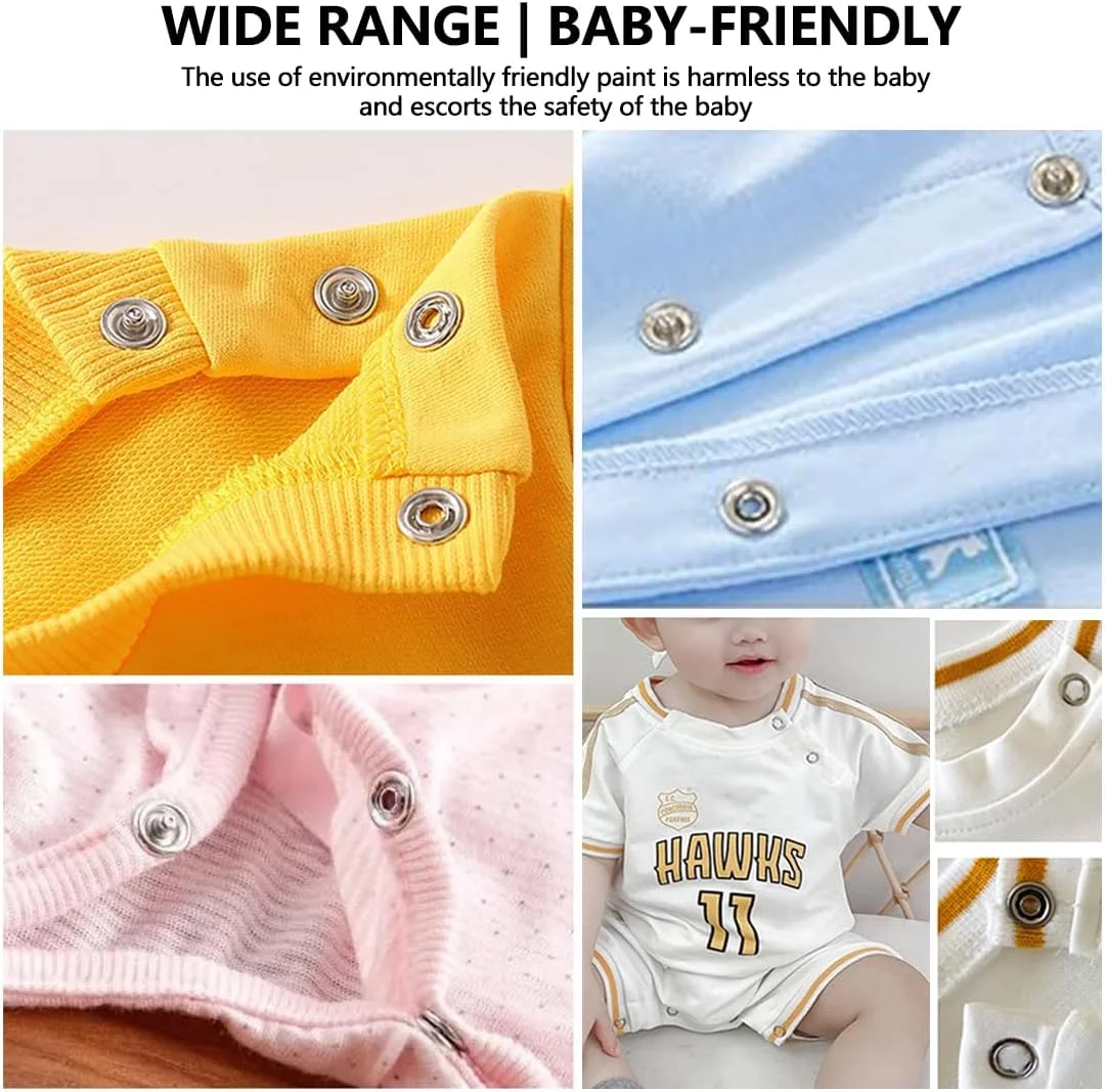 ست 200 عددی دکمه فشاری SHSMPXOY، کیت دکمه های فلزی 9.5 میلی متری به همراه انبردست، دکمه های پرسی فلزی بدون نیاز به دوخت برای پارچه، لباس، کیف و صنایع دستی DIY ست 200 عددی دکمه فشاری SHSMPXOY، کیت دکمه های فلزی 9.5 میلی متری به همراه انبردست، دکمه های پرسی فلزی بدون نیاز به دوخت برای پارچه، لباس، کیف و صنایع دستی DIY