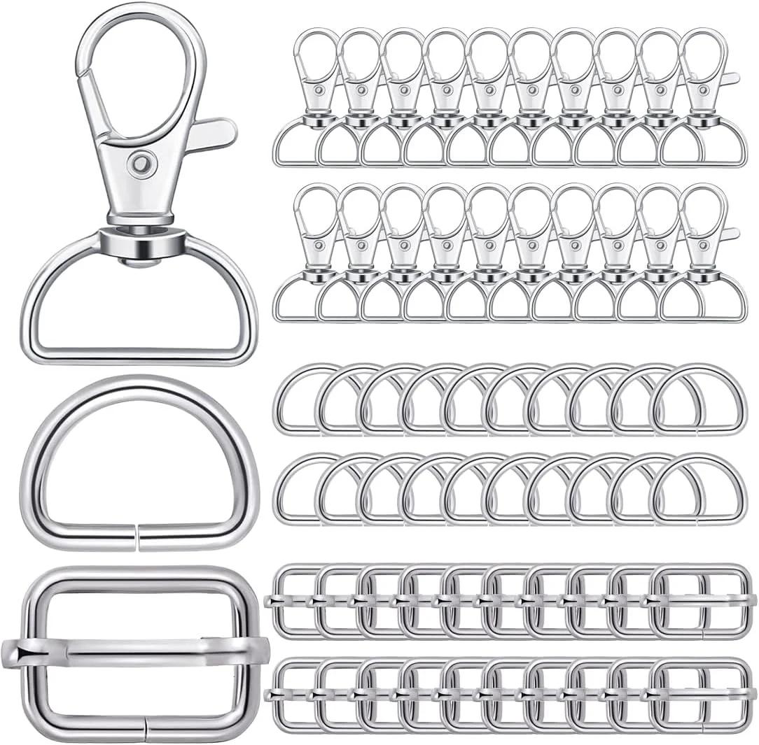 ست سگک و حلقه اتصال SHSMPXOY مدل Swivel بسته ۶۰ عددی