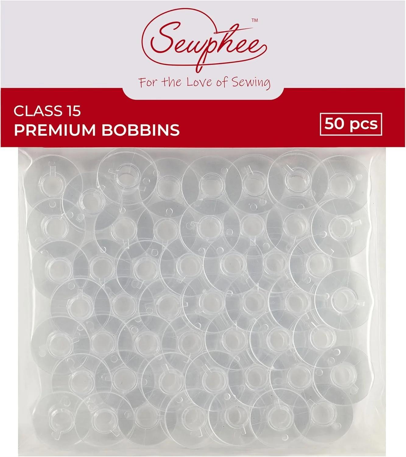 ماسوره چرخ خیاطی Sewphee مدل Class 15 بسته 50 عددی