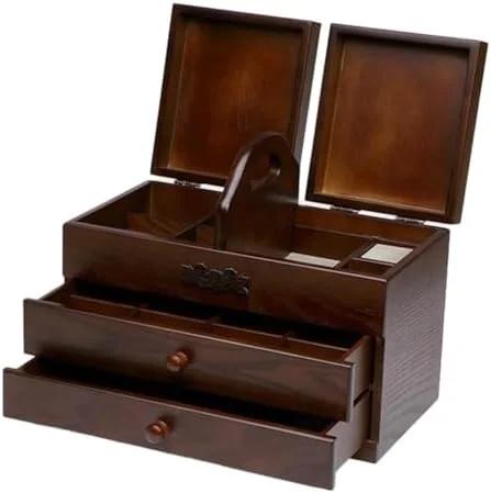 جعبه خیاطی مدل Wooden کد Vintage