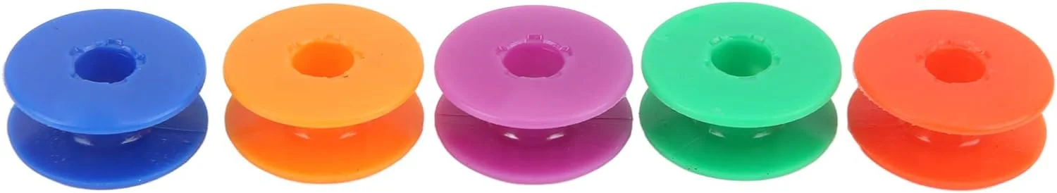ماسوره خیاطی 100 عددی پلاستیکی برای صرفه جویی در زمان خیاطی برای گلدوزی DIY ماسوره خیاطی 100 عددی پلاستیکی برای صرفه جویی در زمان خیاطی برای گلدوزی DIY