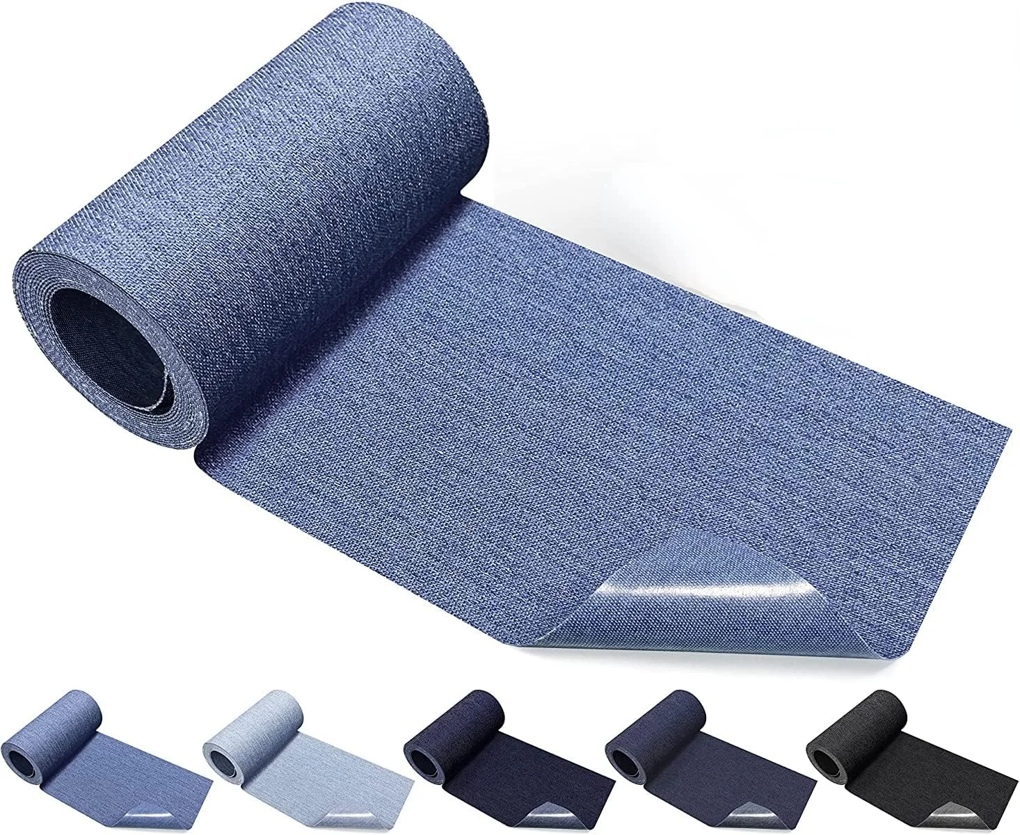 برچسب تعمیر خودچسب لباس، 152x10 سانتی متر اتو کردنی برای شلوار جین، کیت تعمیر و تزئین لباس جین 100% پنبه ای برای تعمیرات DIY، کاردستی، تزئینات (آبی آسمانی) برچسب تعمیر خودچسب لباس، 152x10 سانتی متر اتو کردنی برای شلوار جین، کیت تعمیر و تزئین لباس جین 100% پنبه ای برای تعمیرات DIY، کاردستی، تزئینات (آبی آسمانی)