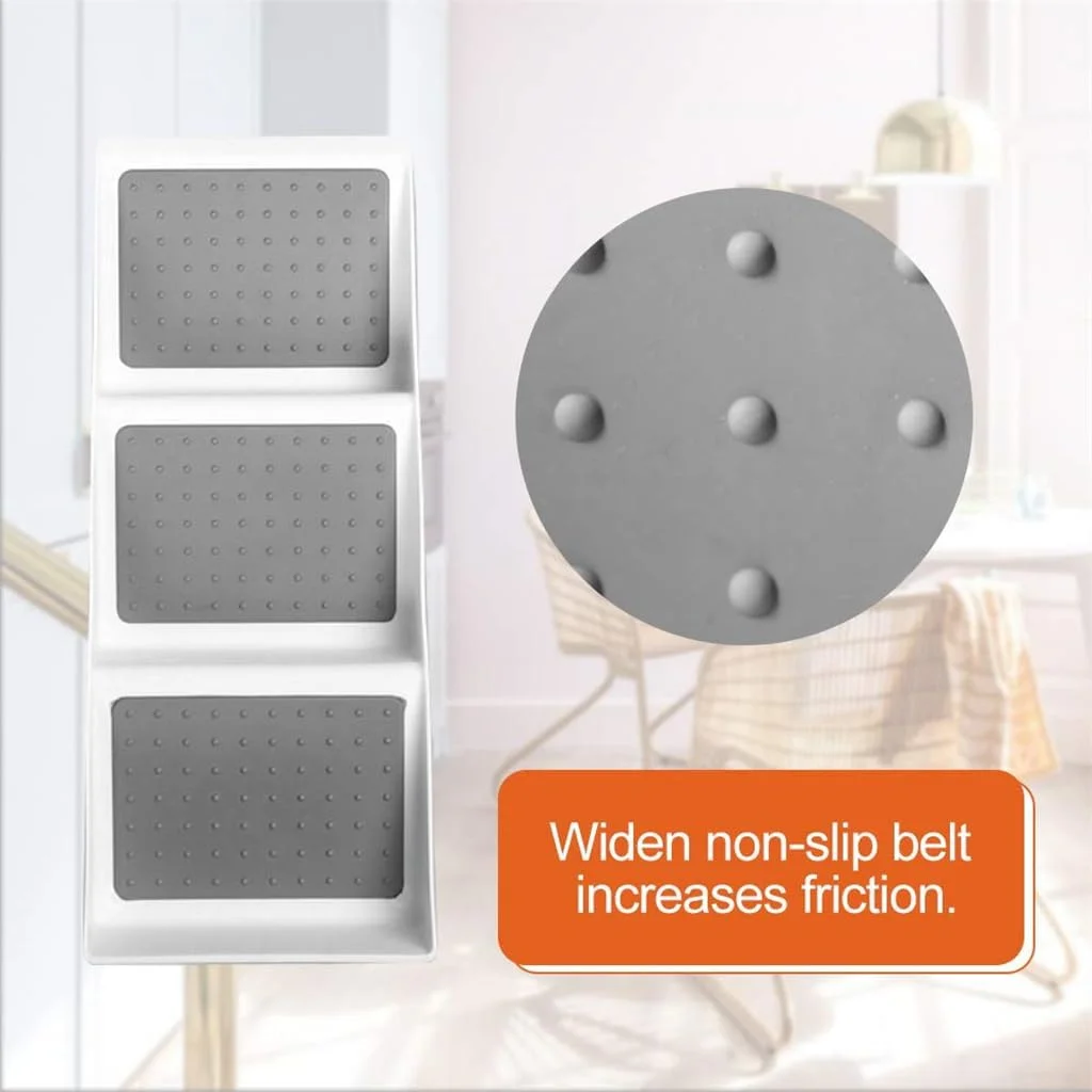 نظم دهنده کشو ادویه 3 طبقه KASTWAVE، قفسه نگهداری آشپزخانه ضد لغزش برای سازماندهی کارآمد انبار و کابینت