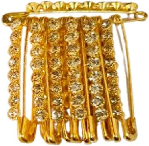 سنجاق سینه Sahishnu مدل Decorative مجموعه ۱۲ عددی