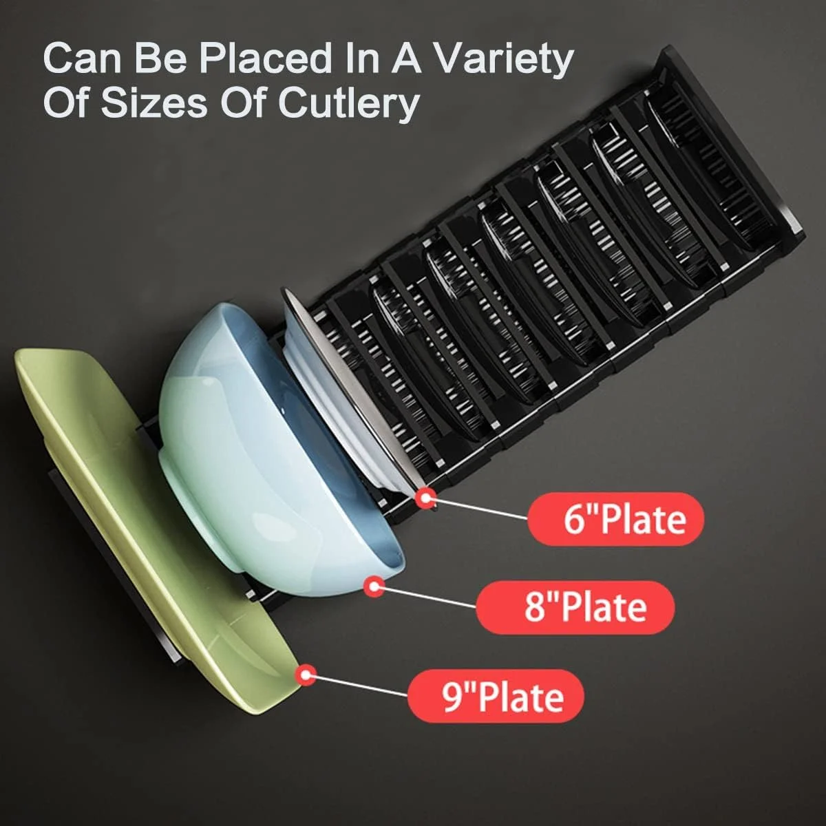 قفسه های نگهداری کابینت آشپزخانه IBAMA، قفسه های ظروف و کاسه، سازمان دهنده های آشپزخانه چند منظوره آلومینیومی