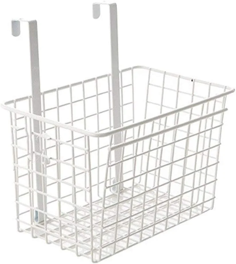 سبد ذخیره سازی چند منظوره greatbuys_uae، قفسه ذخیره سازی آشپزخانه، سبد ذخیره سازی سیمی بالای درب کابینت - {سفید یا مشکی} سبد ذخیره سازی چند منظوره greatbuys_uae، قفسه ذخیره سازی آشپزخانه، سبد ذخیره سازی سیمی بالای درب کابینت - {سفید یا مشکی}