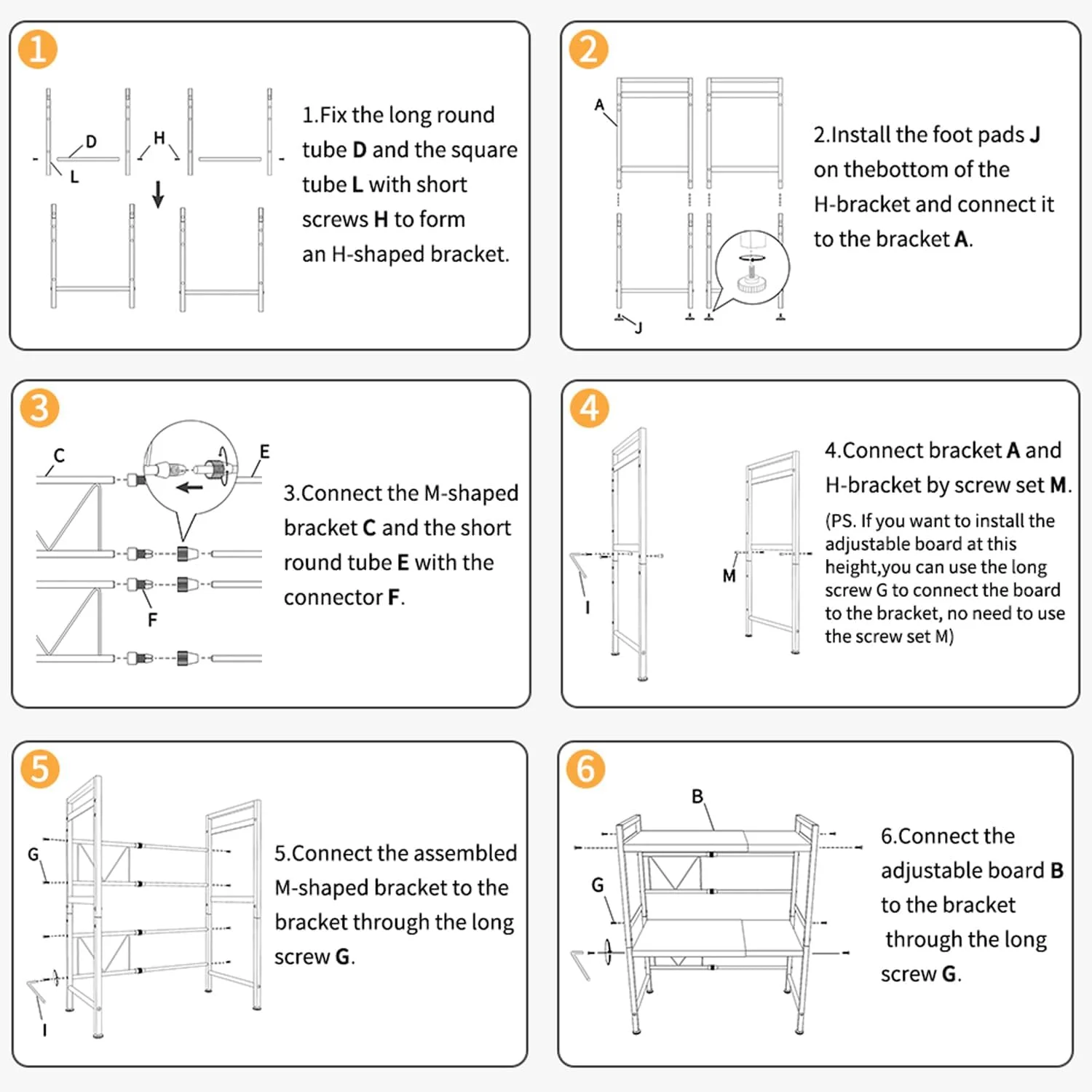 قفسه مایکروویو قابل گسترش GGEROU، قفسه مایکروویو/توستر، پایه سنگین، سازمان دهنده روی میز آشپزخانه، ارتفاع و طول قابل تنظیم، 2 طبقه با 6 قلاب، ظرفیت وزنی 25 کیلوگرم (2 طبقه) قفسه مایکروویو قابل گسترش GGEROU، قفسه مایکروویو/توستر، پایه سنگین، سازمان دهنده روی میز آشپزخانه، ارتفاع و طول قابل تنظیم، 2 طبقه با 6 قلاب، ظرفیت وزنی 25 کیلوگرم (2 طبقه)