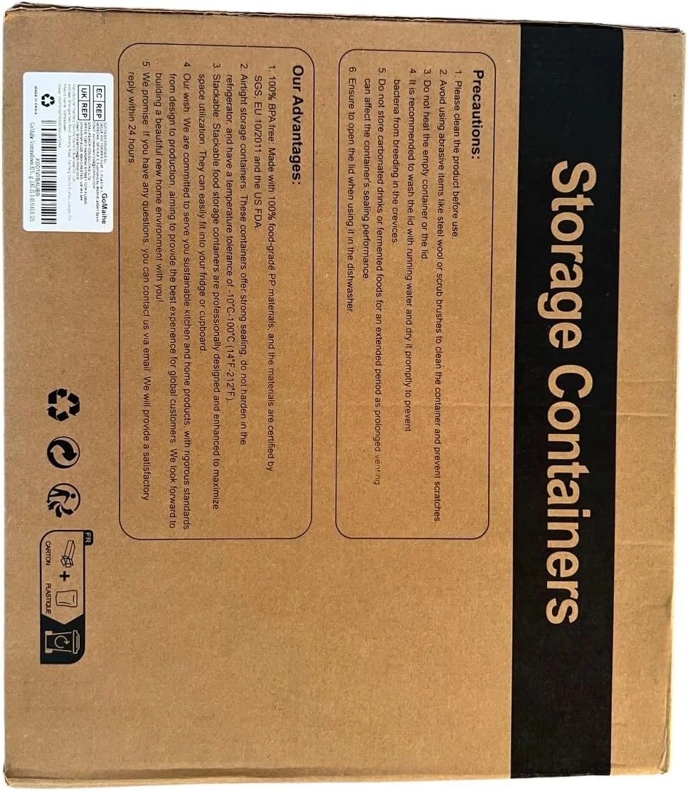 ظروف نگهداری مواد غذایی درب دار GoMaihe: 32 عدد ظروف پلاستیکی | سازمان دهنده و نگهداری آشپزخانه و انبار برای غلات، آرد، شکر، تنقلات | شامل برچسب و ماژیک ظروف نگهداری مواد غذایی درب دار GoMaihe: 32 عدد ظروف پلاستیکی | سازمان دهنده و نگهداری آشپزخانه و انبار برای غلات، آرد، شکر، تنقلات | شامل برچسب و ماژیک