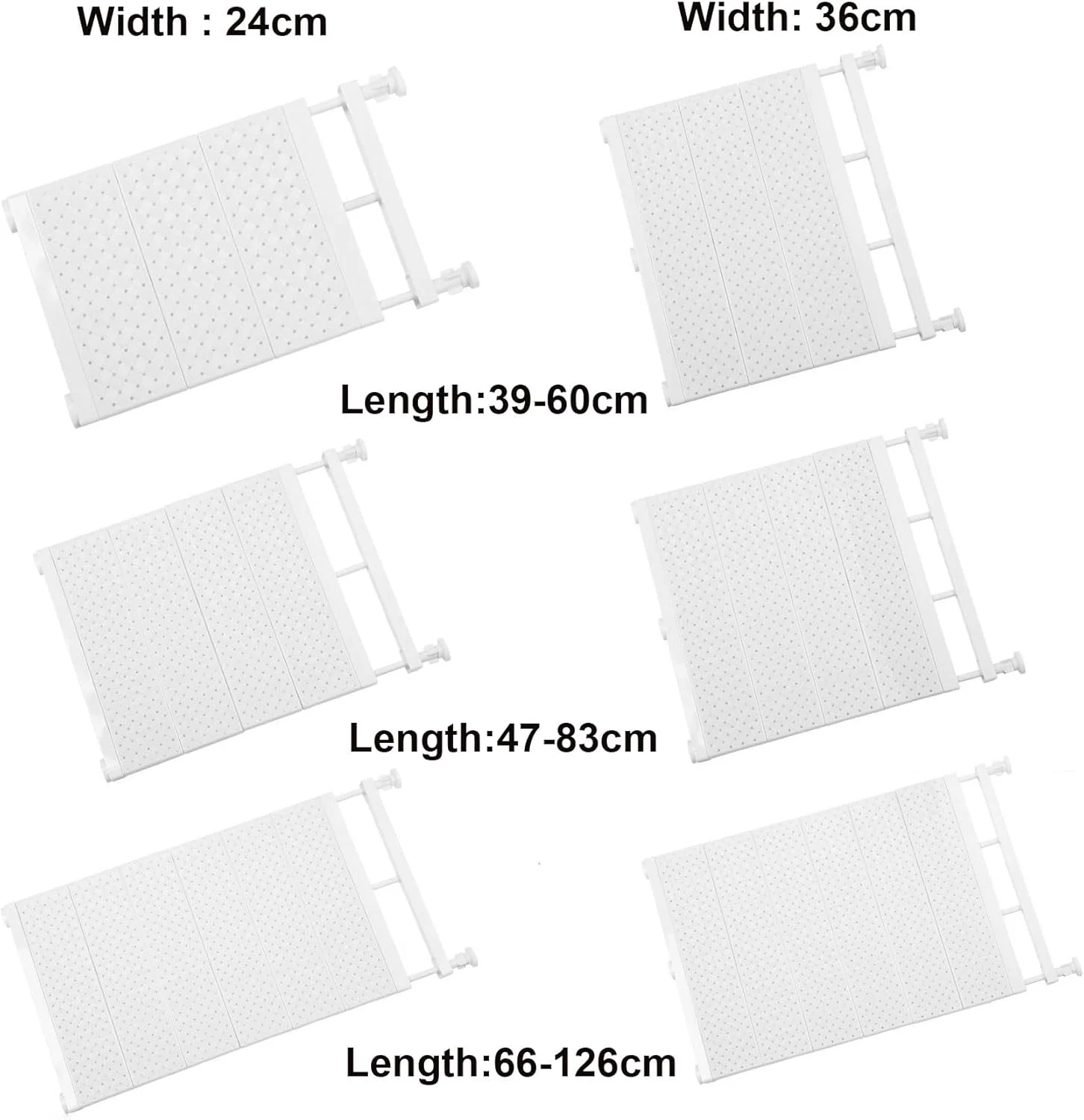 قفسه سازمان دهنده آشپزخانه قابل گسترش 47-83 سانتی متر، سازمان دهنده قابل تنظیم زیر سینک با پانل های جداشدنی، قفسه ذخیره سازی چند منظوره لوله فلزی برای کابینت آشپزخانه، حمام، کمد اتاق خواب (36 سانتی متر) قفسه سازمان دهنده آشپزخانه قابل گسترش 47-83 سانتی متر، سازمان دهنده قابل تنظیم زیر سینک با پانل های جداشدنی، قفسه ذخیره سازی چند منظوره لوله فلزی برای کابینت آشپزخانه، حمام، کمد اتاق خواب (36 سانتی متر)