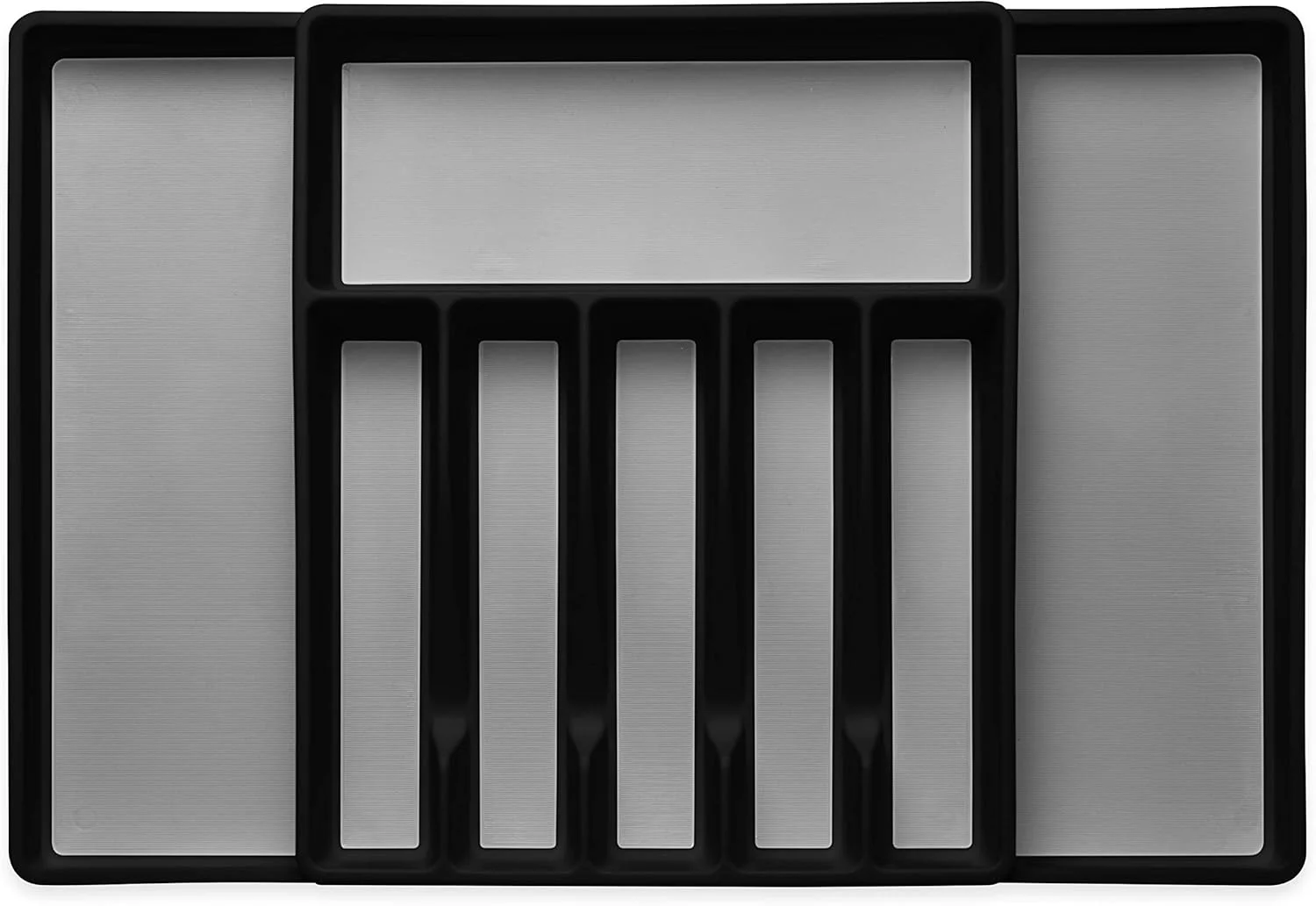 ارگانایزر کشو لوازم آشپزخانه Seseno، سینی کشو برای قاشق، چنگال، کارد و سایر لوازم، مناسب برای نگهداری چند منظوره در آشپزخانه، اداره، و لوازم حمام ارگانایزر کشو لوازم آشپزخانه Seseno، سینی کشو برای قاشق، چنگال، کارد و سایر لوازم، مناسب برای نگهداری چند منظوره در آشپزخانه، اداره، و لوازم حمام