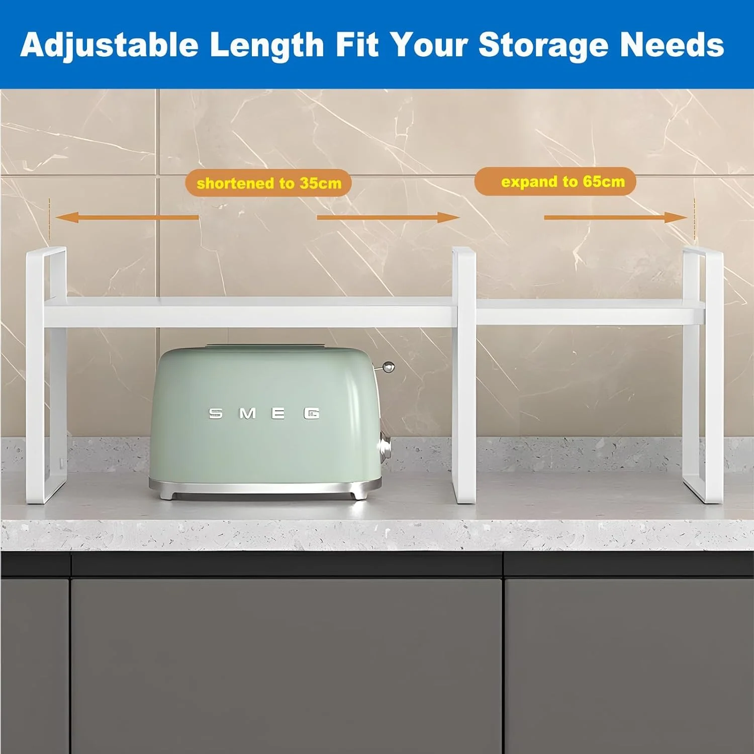 قفسه ارگانایزر کابینت قابل گسترش، ارگانایزر قفسه، طول قابل افزایش از 35 تا 65 سانتی متر، قفسه ادویه قابل گسترش، قفسه قابل تنظیم ارتفاع برای کابینت آشپزخانه (مشکی) قفسه ارگانایزر کابینت قابل گسترش، ارگانایزر قفسه، طول قابل افزایش از 35 تا 65 سانتی متر، قفسه ادویه قابل گسترش، قفسه قابل تنظیم ارتفاع برای کابینت آشپزخانه (مشکی)