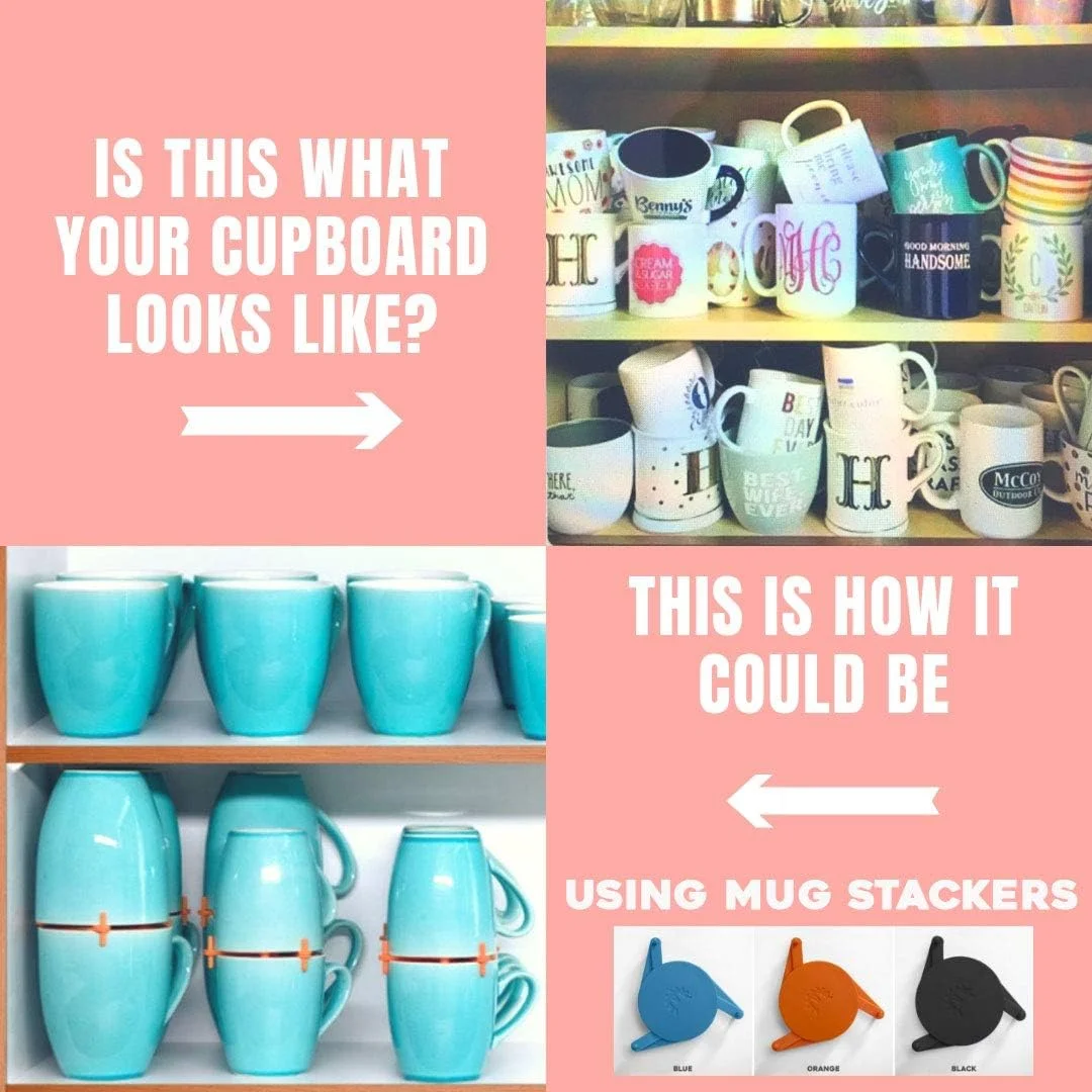 ارگانایزر و نظم دهنده ماگ قهوه ELYPRO، سازمان دهنده قفسه کابینت آشپزخانه، سازماندهی کابینت و انبار، ابزار قابل گسترش و چیدمان برای فنجان چای و ماگ، صرفه جویی در فضا، سازماندهی، 6 عددی (مشکی) ارگانایزر و نظم دهنده ماگ قهوه ELYPRO، سازمان دهنده قفسه کابینت آشپزخانه، سازماندهی کابینت و انبار، ابزار قابل گسترش و چیدمان برای فنجان چای و ماگ، صرفه جویی در فضا، سازماندهی، 6 عددی (مشکی)