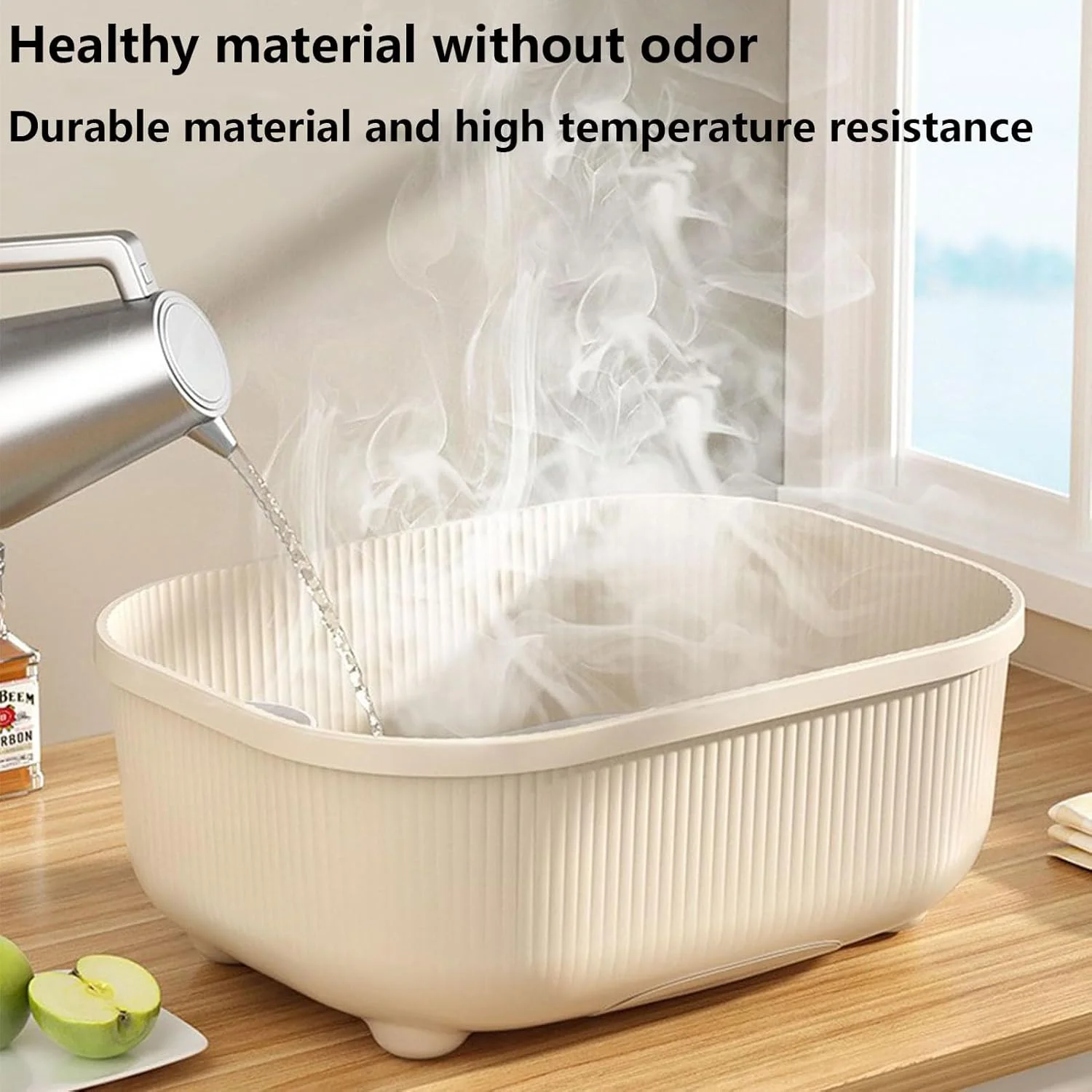 Diylove Dish Drying Rack,Large Dish Racks Organizers with Drainboard,Household with Lid Dish Draining RacK,Tableware Storage Box for Kitchen Counter Cabinets,for Kitchen,35 * 27 * 29CM (White) Diylove Dish Drying Rack,Large Dish Racks Organizers with Drainboard,Household with Lid Dish Draining RacK,Tableware Storage Box for Kitchen Counter Cabinets,for Kitchen,35 * 27 * 29CM (White)